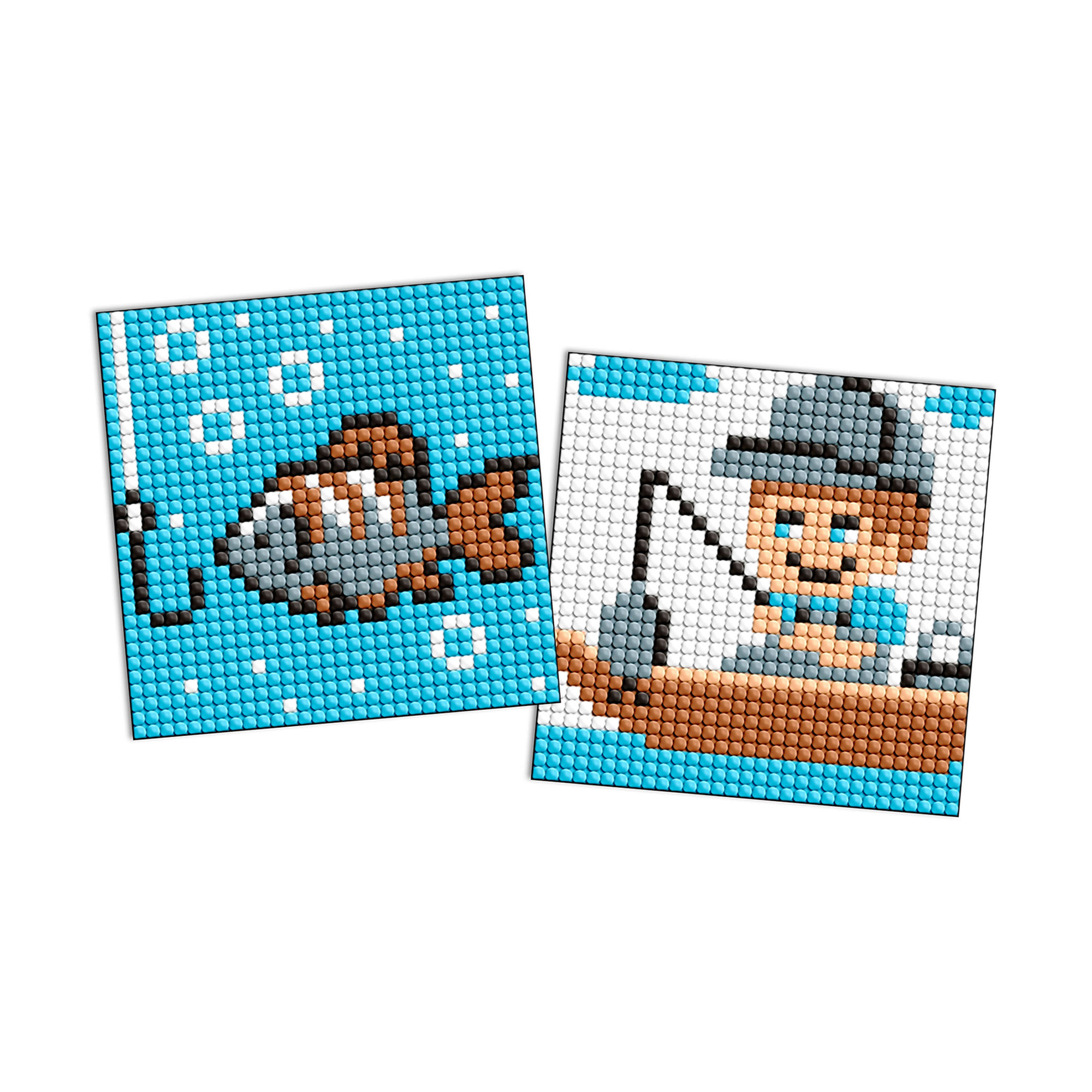 

Алмазна мозаїка на самоклейній основі Ideyka Професії. Рибак, 9*9 см, 2 шт (AMS1148)