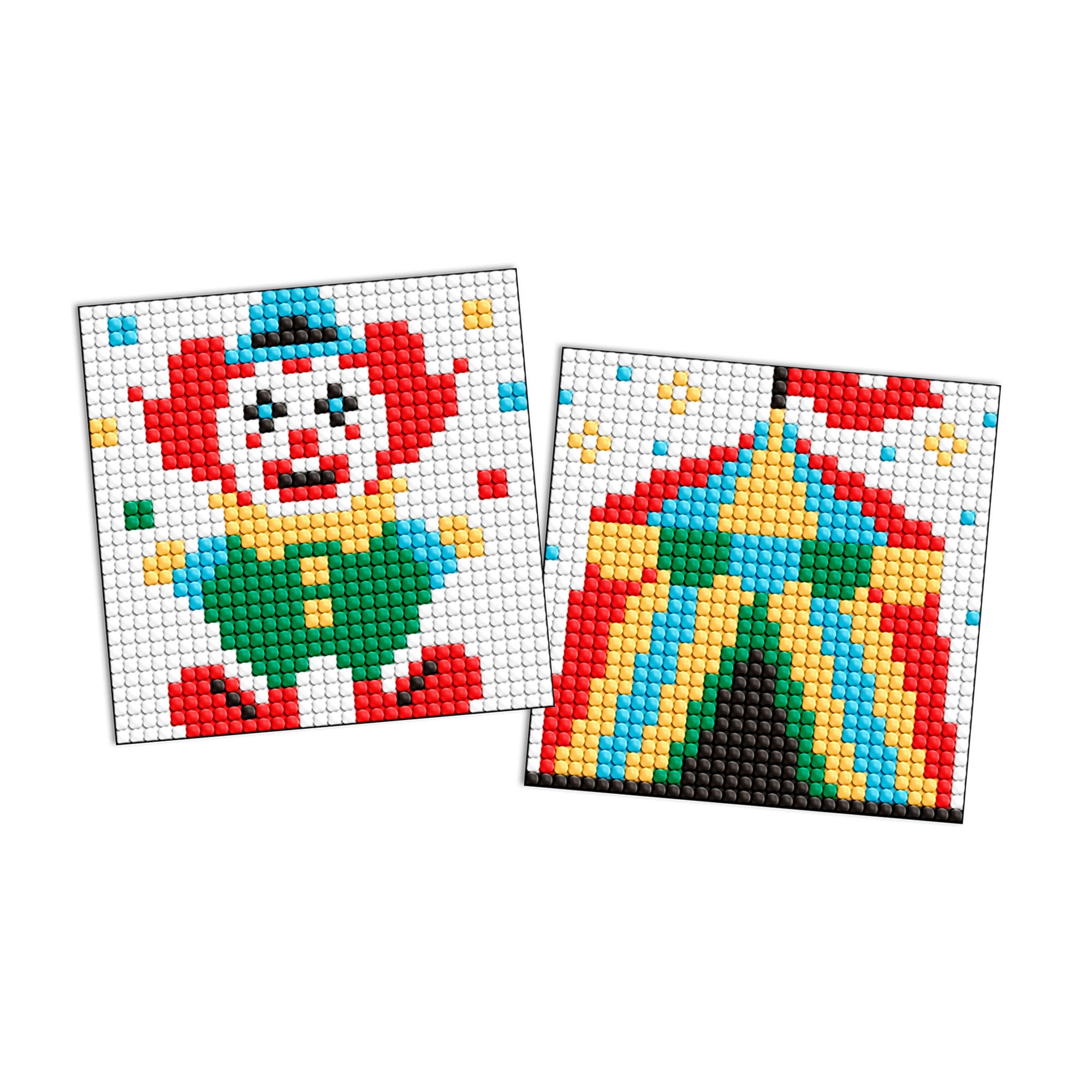 

Алмазна мозаїка на самоклейній основі Ideyka Професії. Клоун, 9*9 см, 2 шт (AMS1156)