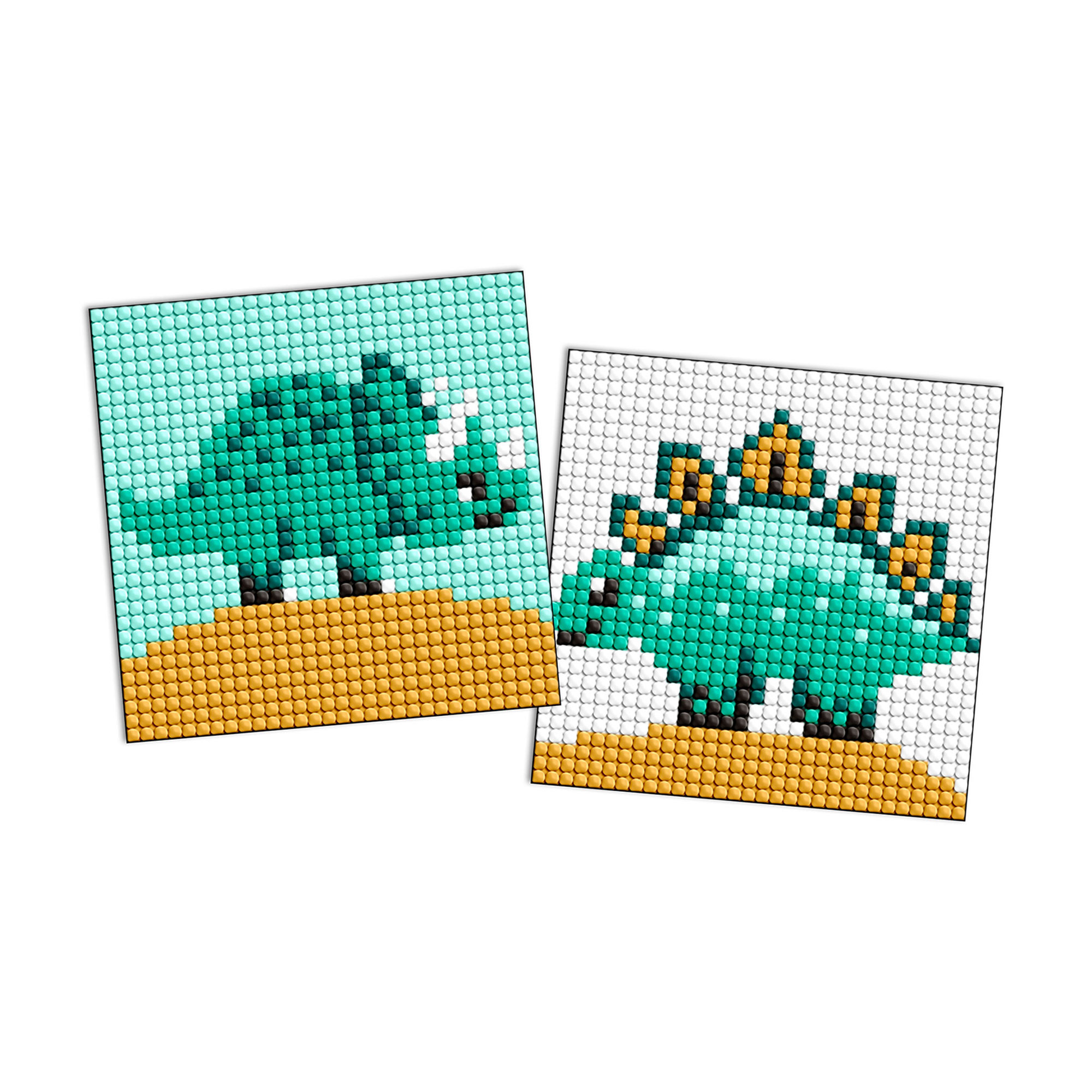 

Алмазна мозаїка на самоклейній основі Ideyka Юрський період. Динозавр 3, 9*9 см, 2 шт (AMS1134)