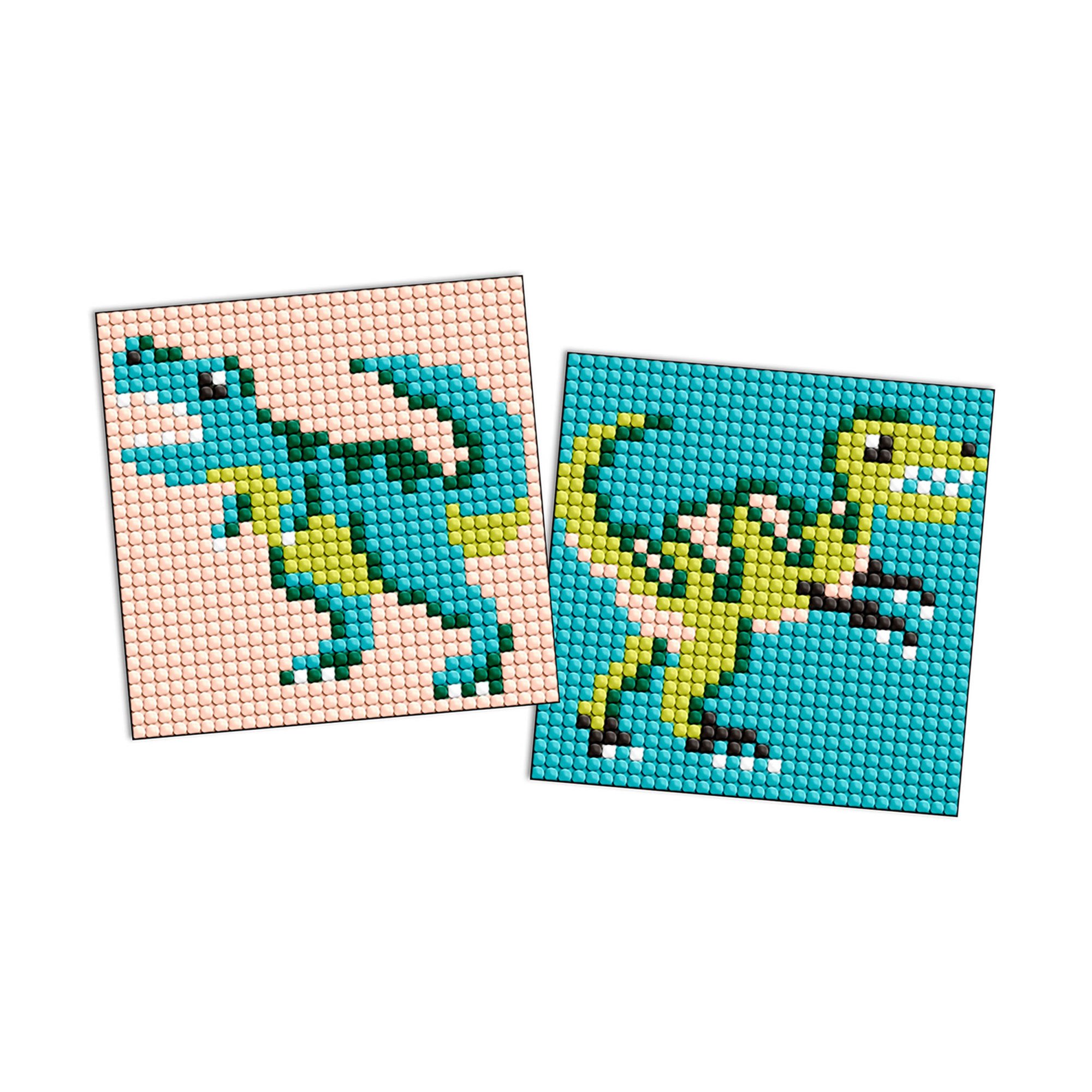 

Алмазна мозаїка на самоклейній основі Ideyka Юрський період. Динозавр 4, 9*9 см, 2 шт (AMS1136)