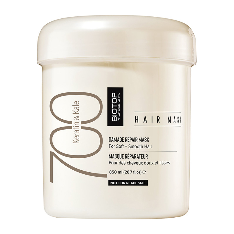 

Маска для волосся Biotop Professional 700 Keratin + Kale Hair Mask з кератином, 850 мл