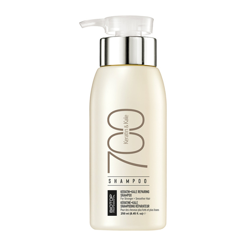 

Шампунь для волосся Biotop Professional 700 Keratin + Kale Shampoo з кератином, 250 мл