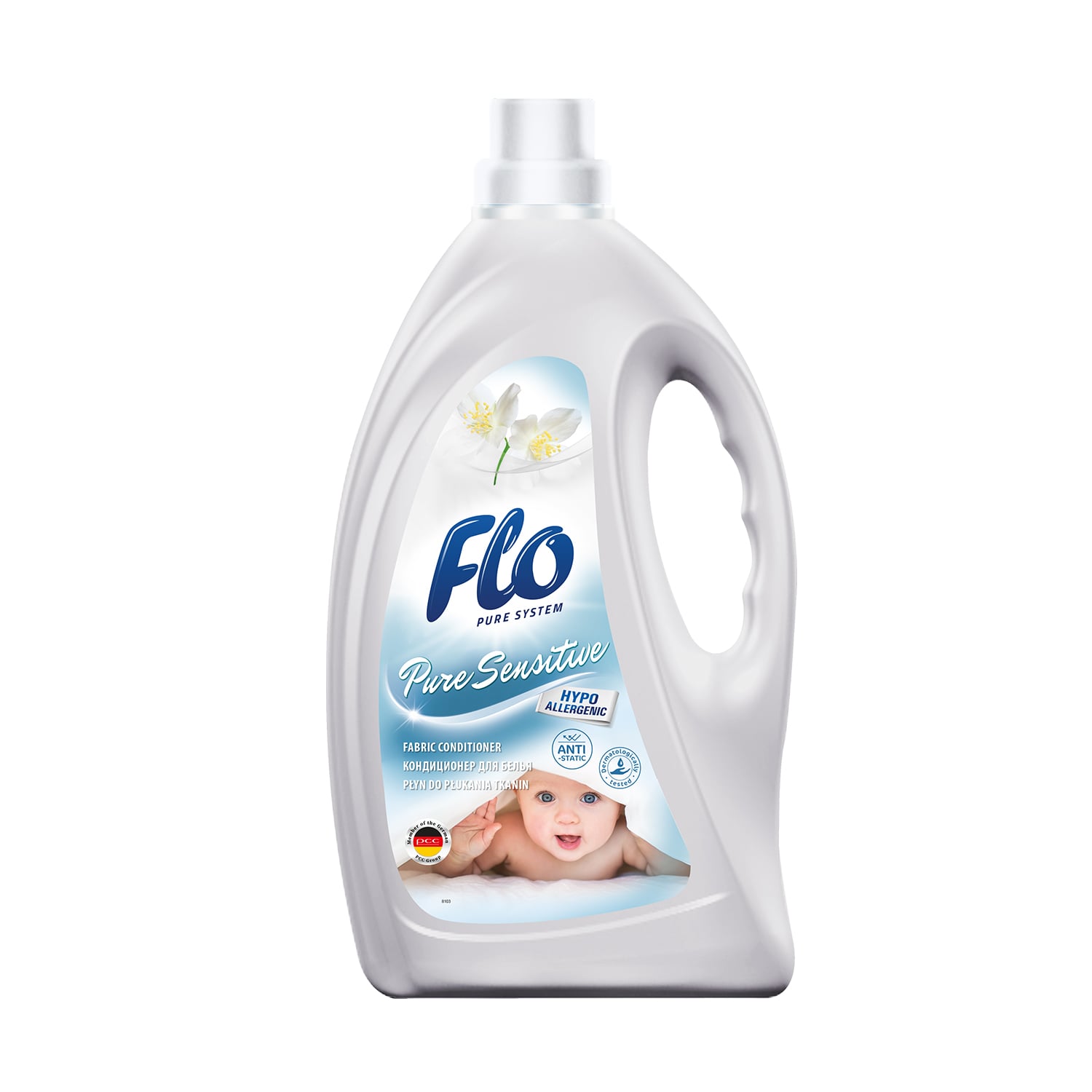 

Кондиціонер для білизни Flo Pure Sensitive, 2 л