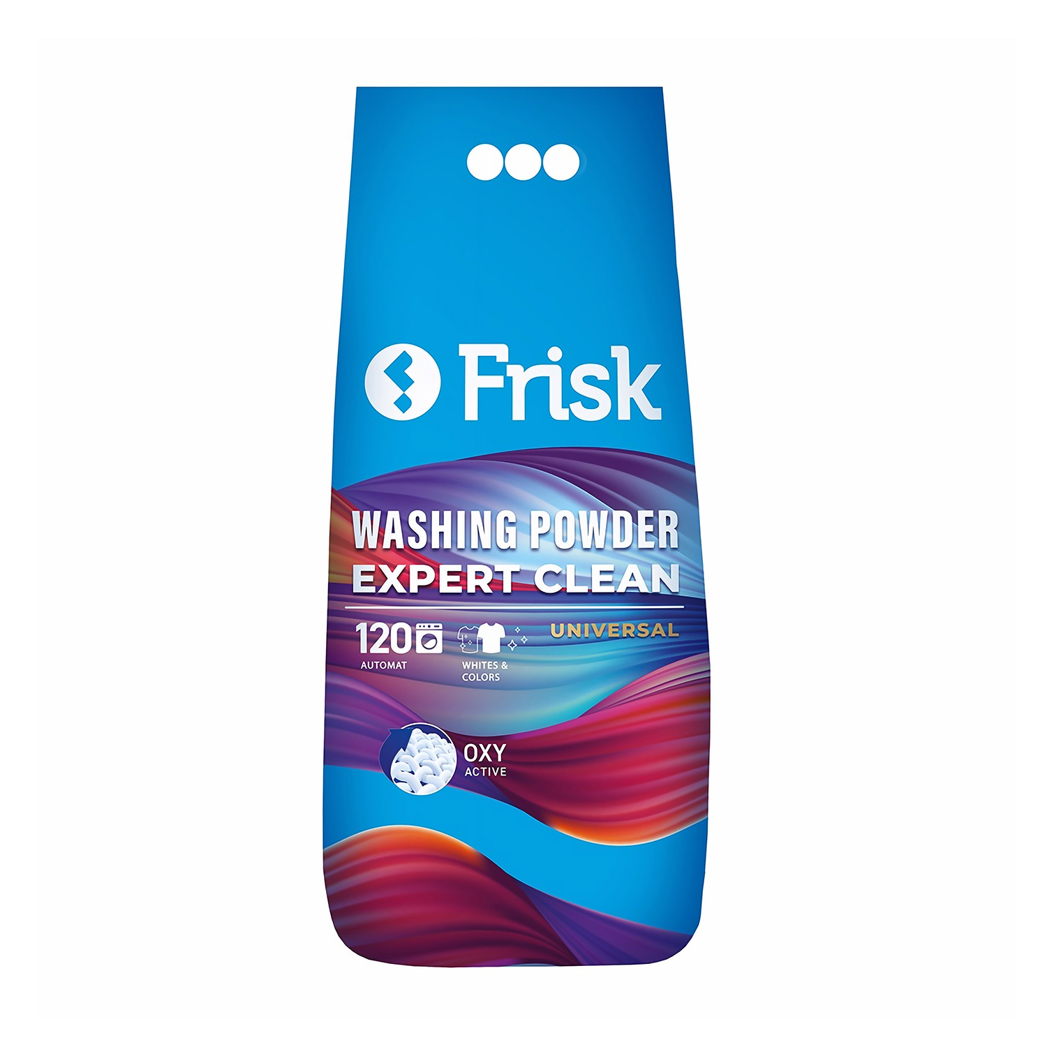 

Уцінка! Пральний порошок Frisk Expert Clean Universal автомат, 120 циклів прання, 10 кг