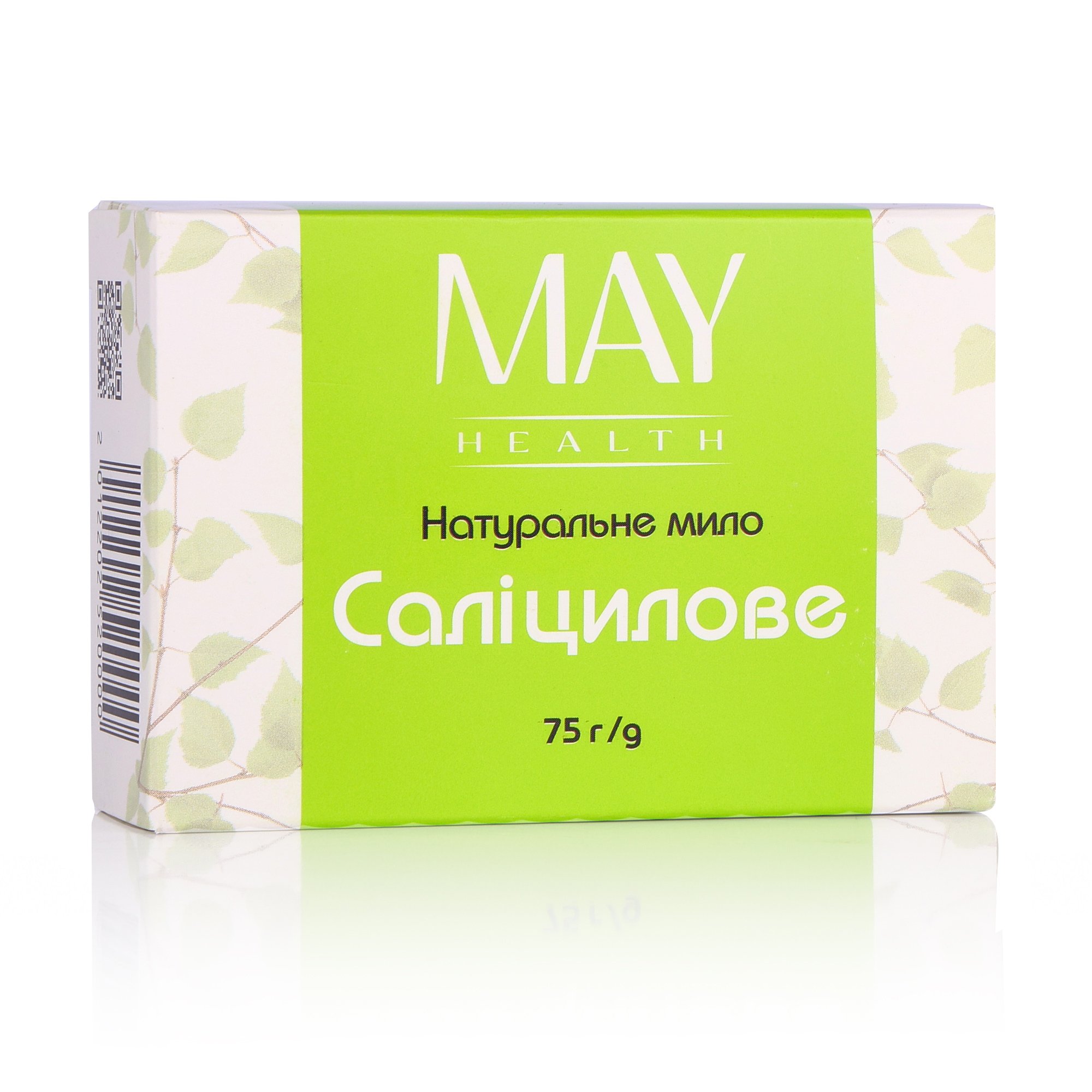 

Натуральне мило MAY Health саліцилове, 75 г