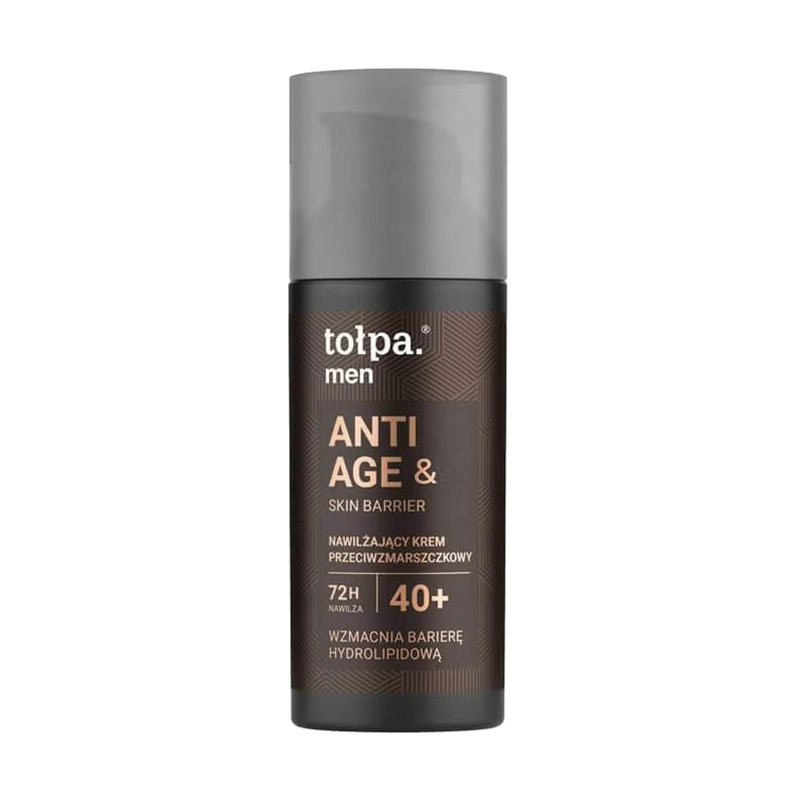 

Чоловічий крем для обличчя Tolpa Men Anti Age & Skin Barrier проти зморщок 40+, 50 мл