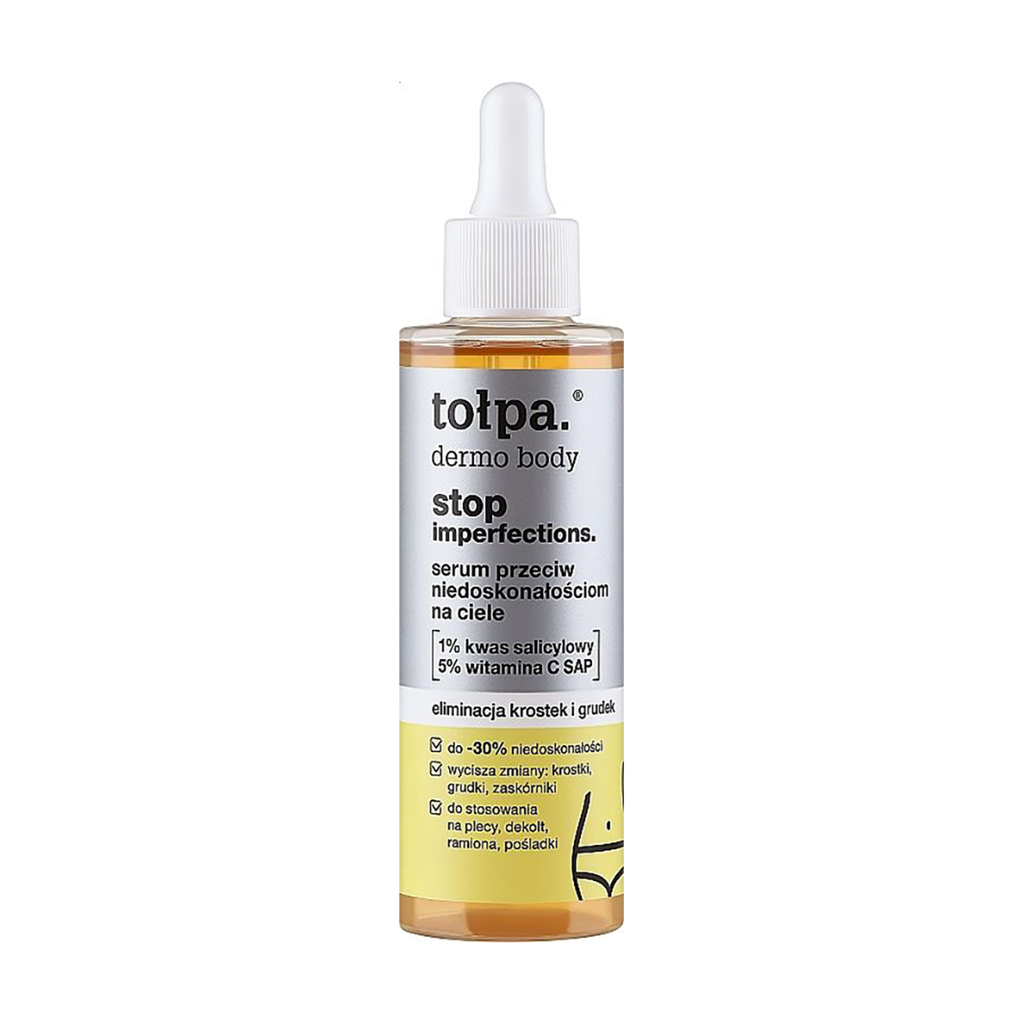 

Гель-сироватка для обличчя Tolpa Dermo Body Stop Imperfections. проти недосконалостей, із саліциловою кислотою, 100 мл