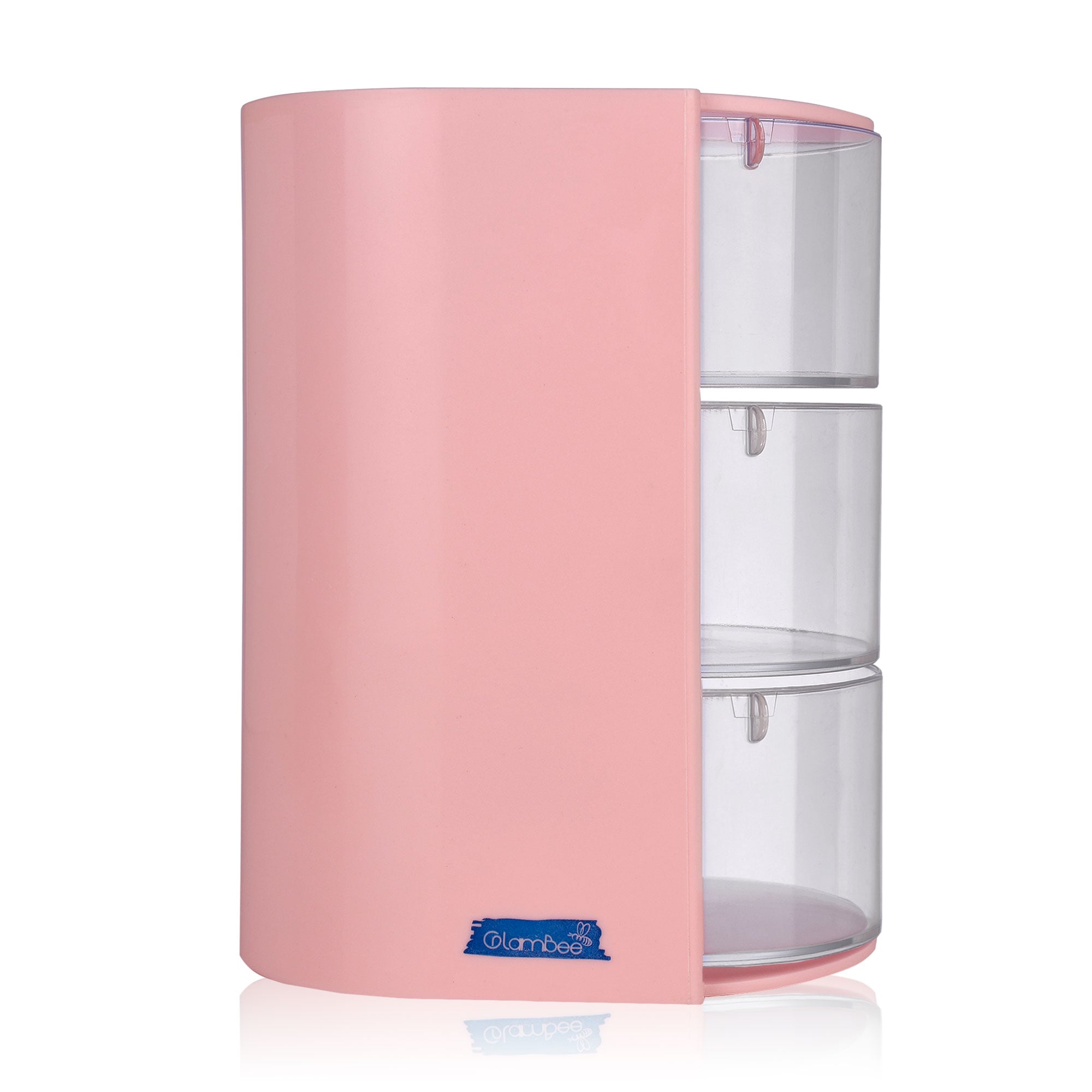 

Органайзер для косметики GlamBee рожевий, 18.2*10*13.4 см