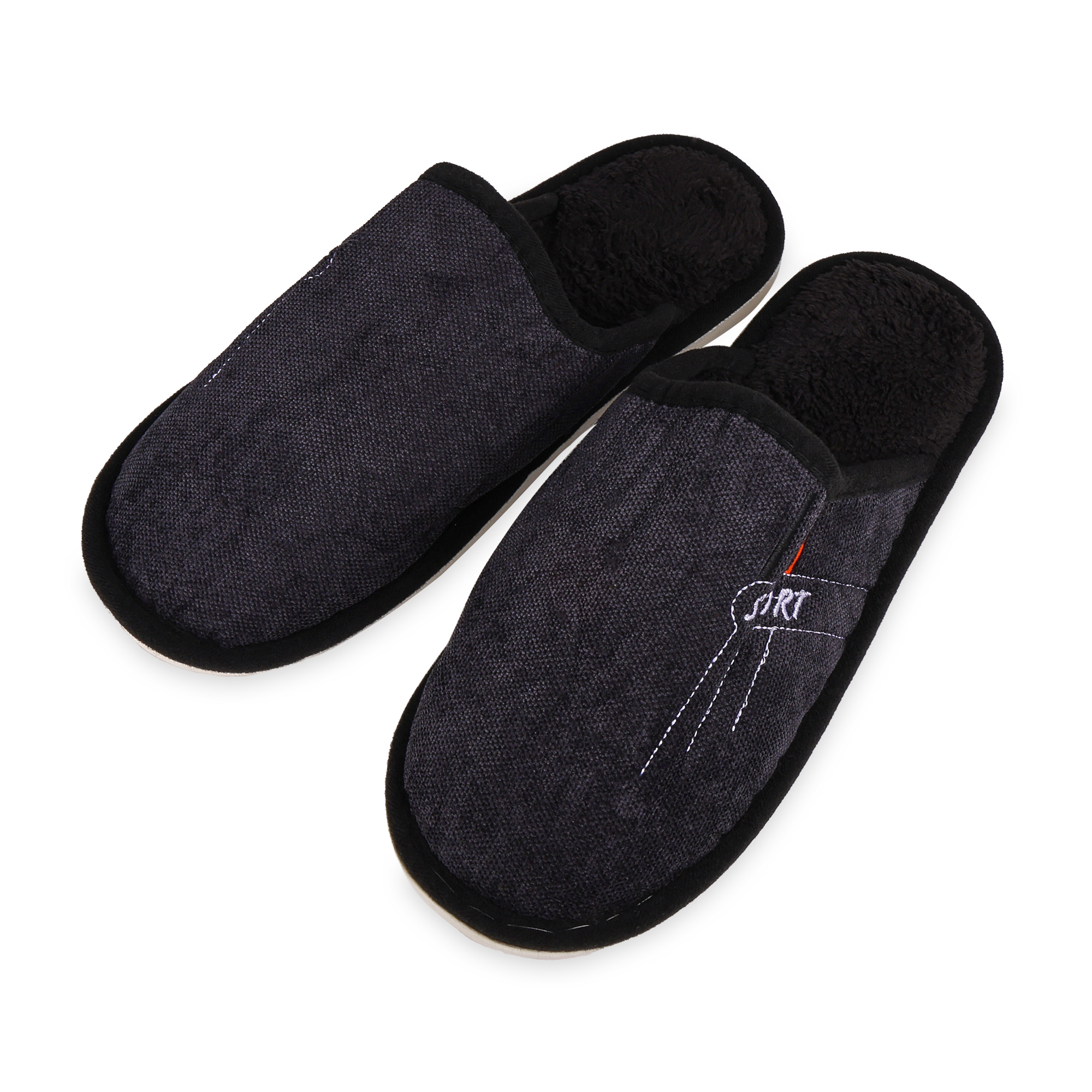 

Чоловічі кімнатні капці 2Step закриті, чорні, розмір 45-46 (WMSL2025-9-Bl)