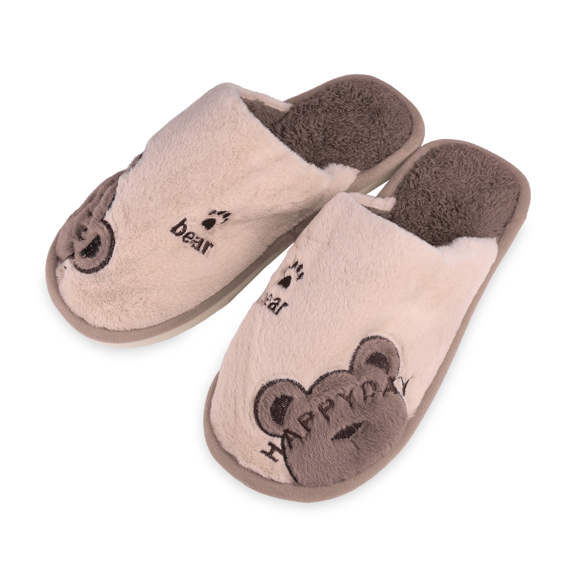 

Жіночі кімнатні капцi 2Step закриті, коричневі, розмір 40-41 (WWSL2025-11-Br)