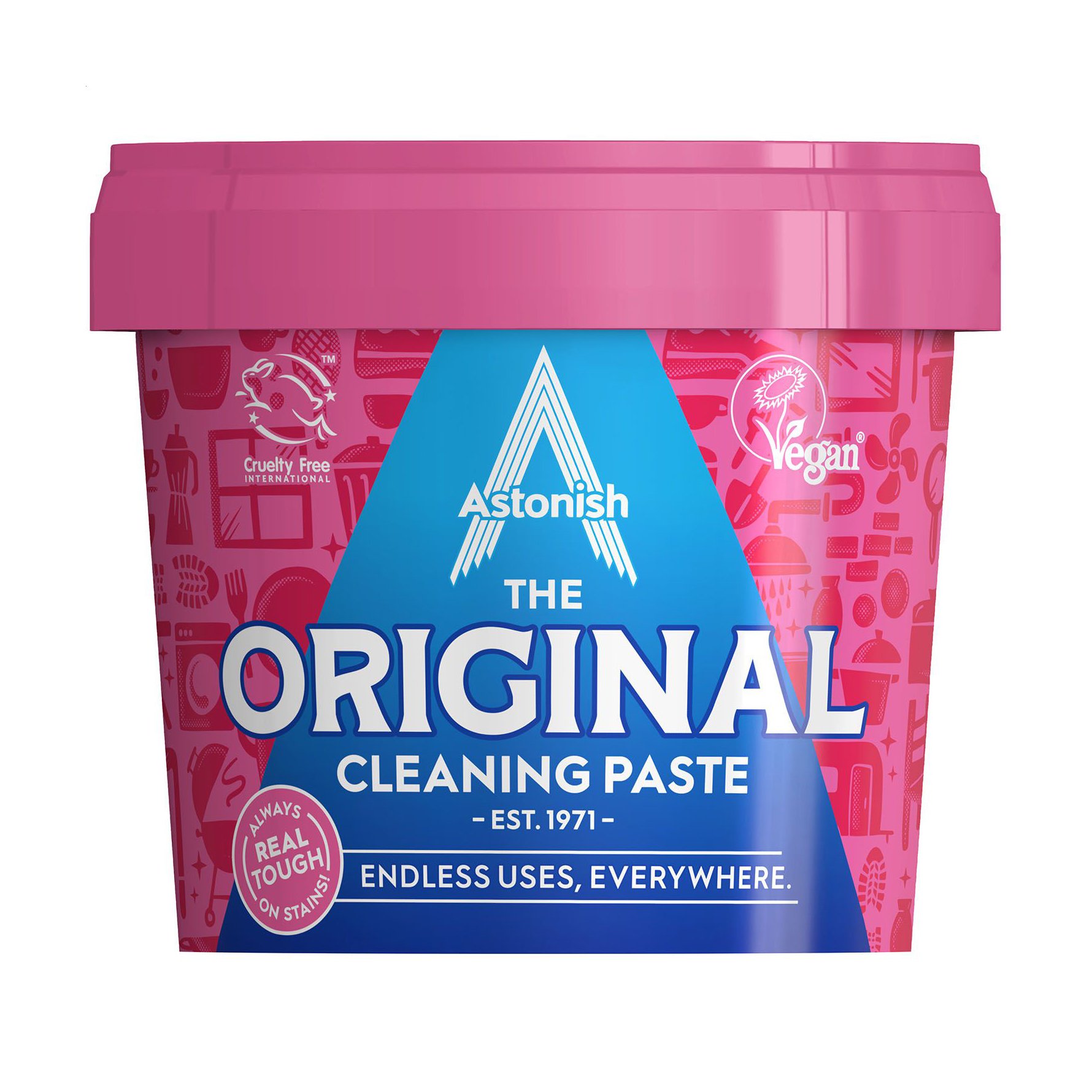 

Універсальна паста для видалення надскладних забруднень Astonish Original Cleaning Paste, 500 г