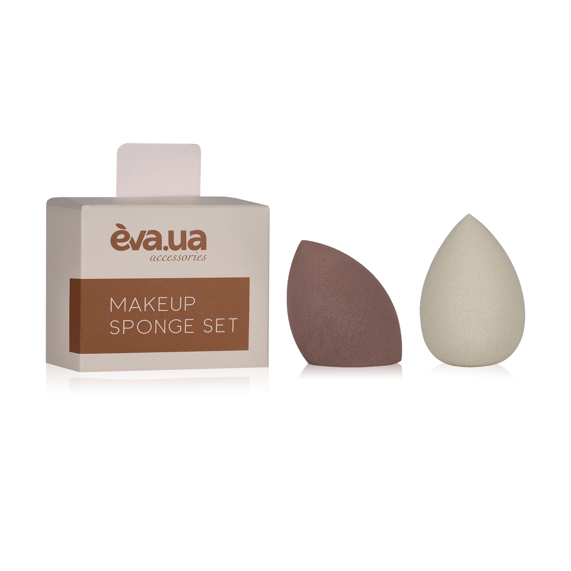 

Уцінка! Набір бьюті-блендерів для макіяжу EVA.UA, 2 шт