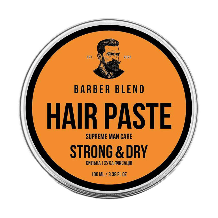 

Чоловіча паста для моделювання волосся Barber Blend Hair Paste, 100 мл