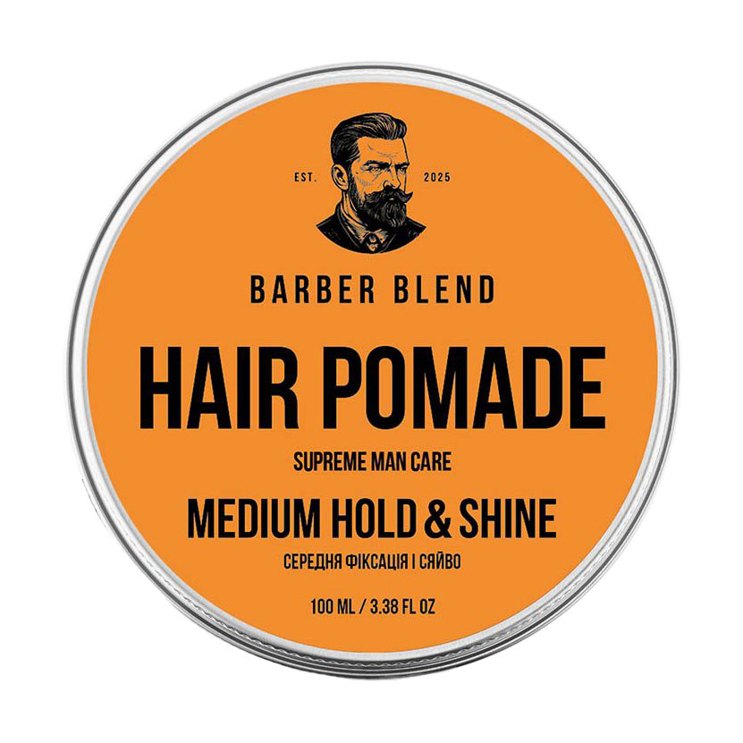 

Чоловіча помадка для волосся Barber Blend Hair Pomade, 100 мл