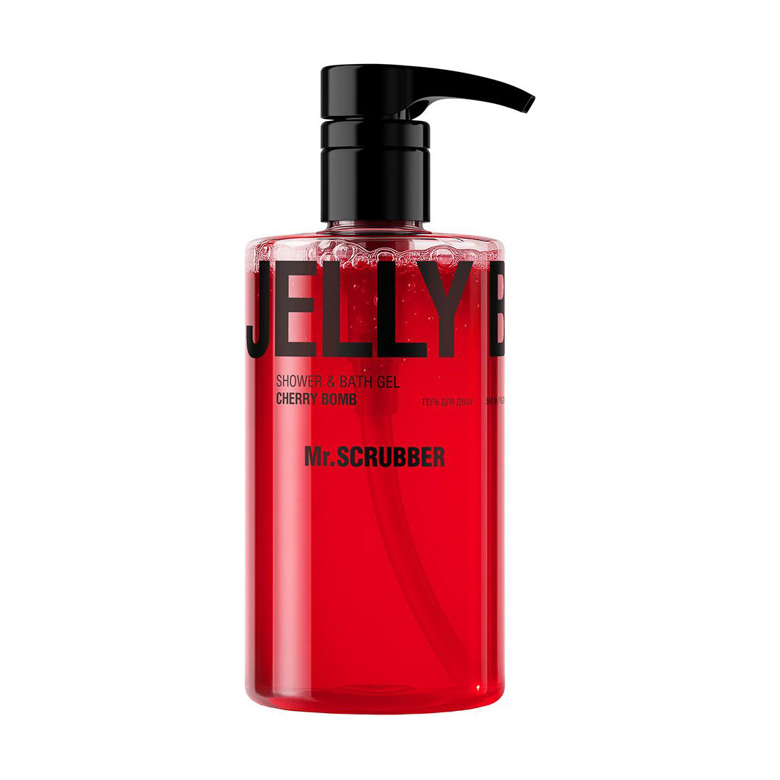

Гель для душу Mr.Scrubber Jelly Bubbles Cherry Bomb Shower & Bath Gel, 500 мл