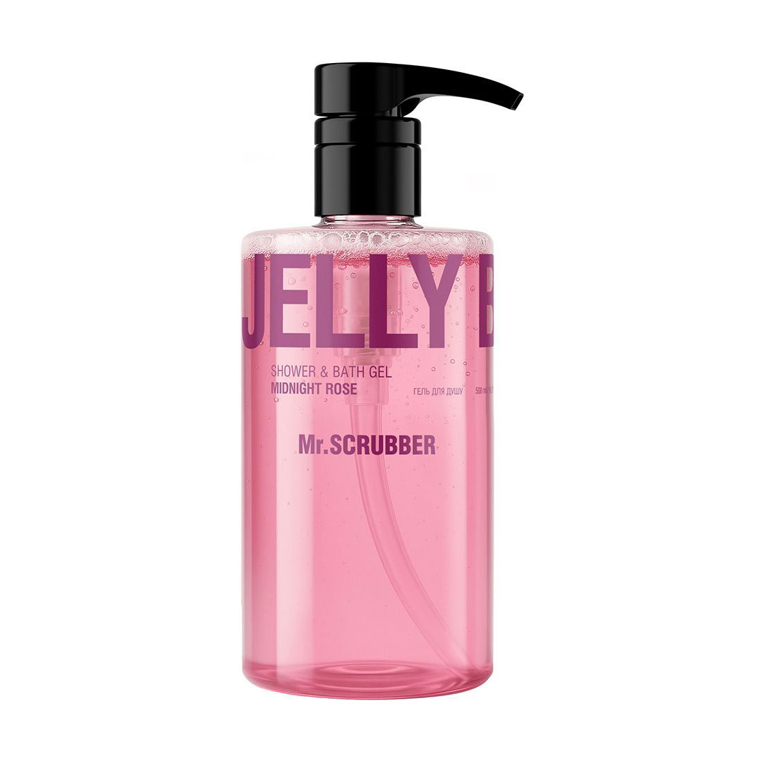

Гель для душу Mr.Scrubber Jelly Bubbles Midnight Rose Shower & Bath Gel, 500 мл