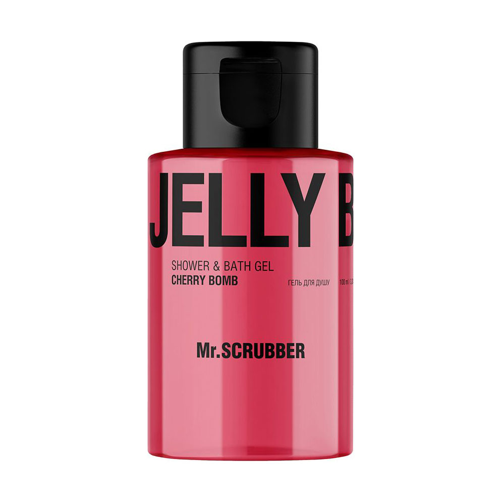 

Гель для душу Mr.Scrubber Jelly Bubbles Cherry Bomb Shower & Bath Gel, 100 мл