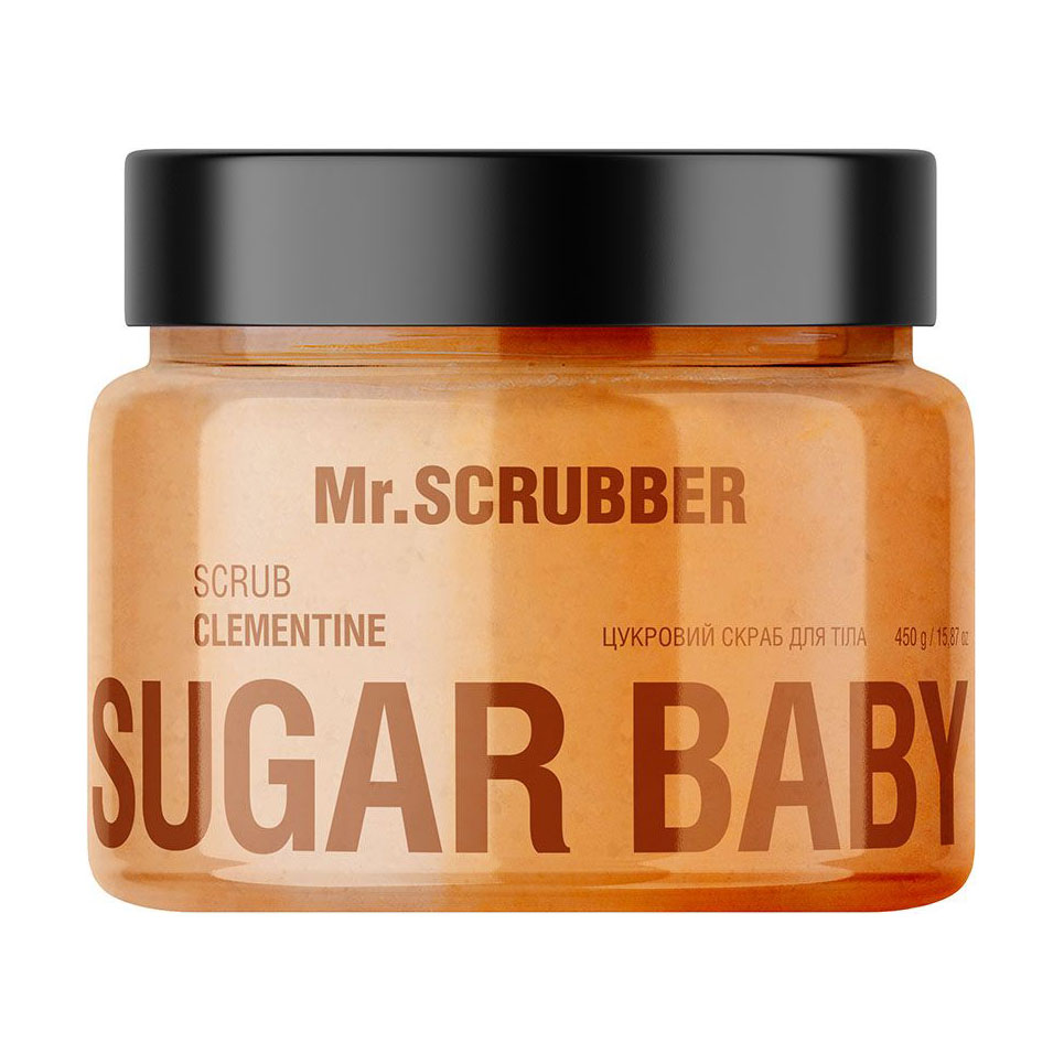 

Цукровий скраб для тіла Mr.Scrubber Sugar Baby Clementine Scrub, 450 г