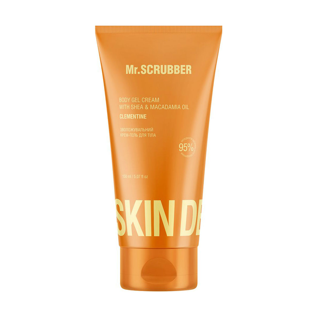 

Зволожувальний крем-гель для тіла Mr.Scrubber Skin Delights Clementine Body Gel Cream, 150 мл