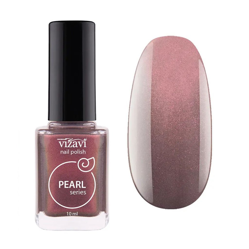 

Лак для нігтів Vizavi Professional Pearl Series Nail Polish 18 Бузковий, 10 мл