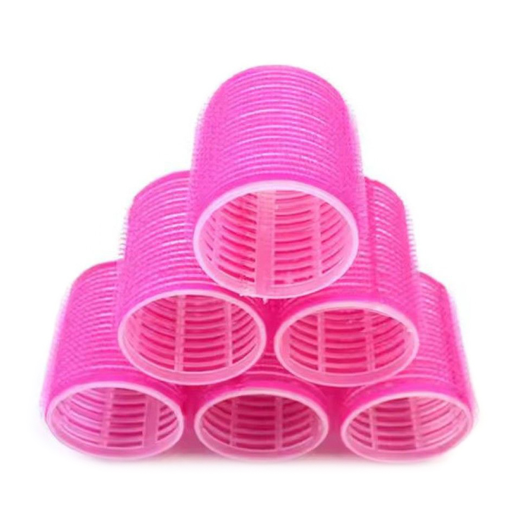 

Бігуді-липучки для волосся Cosmo Shop малинові, діаметр 30 мм, 6 шт (CS710C)