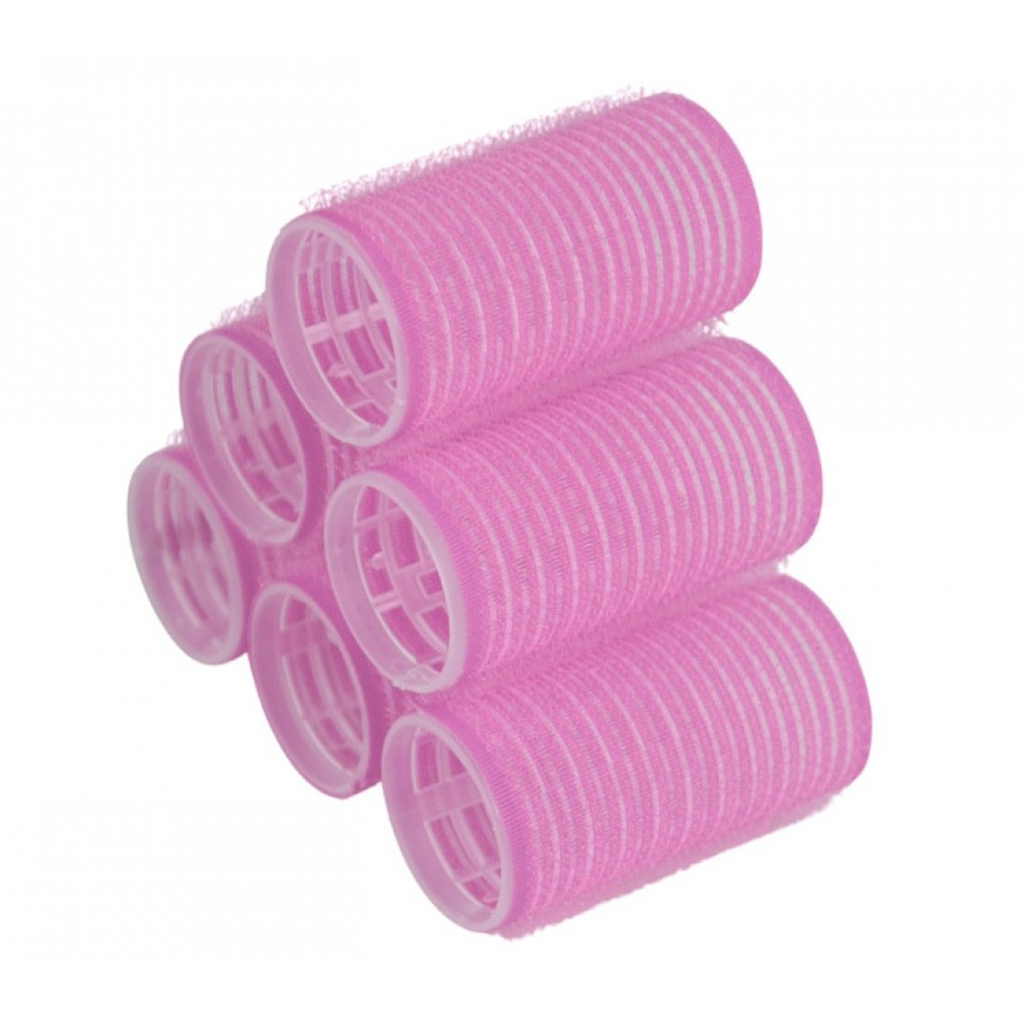 

Бігуді-липучки для волосся Cosmo Shop бузкові, діаметр 32 мм, 6 шт (CS711L)