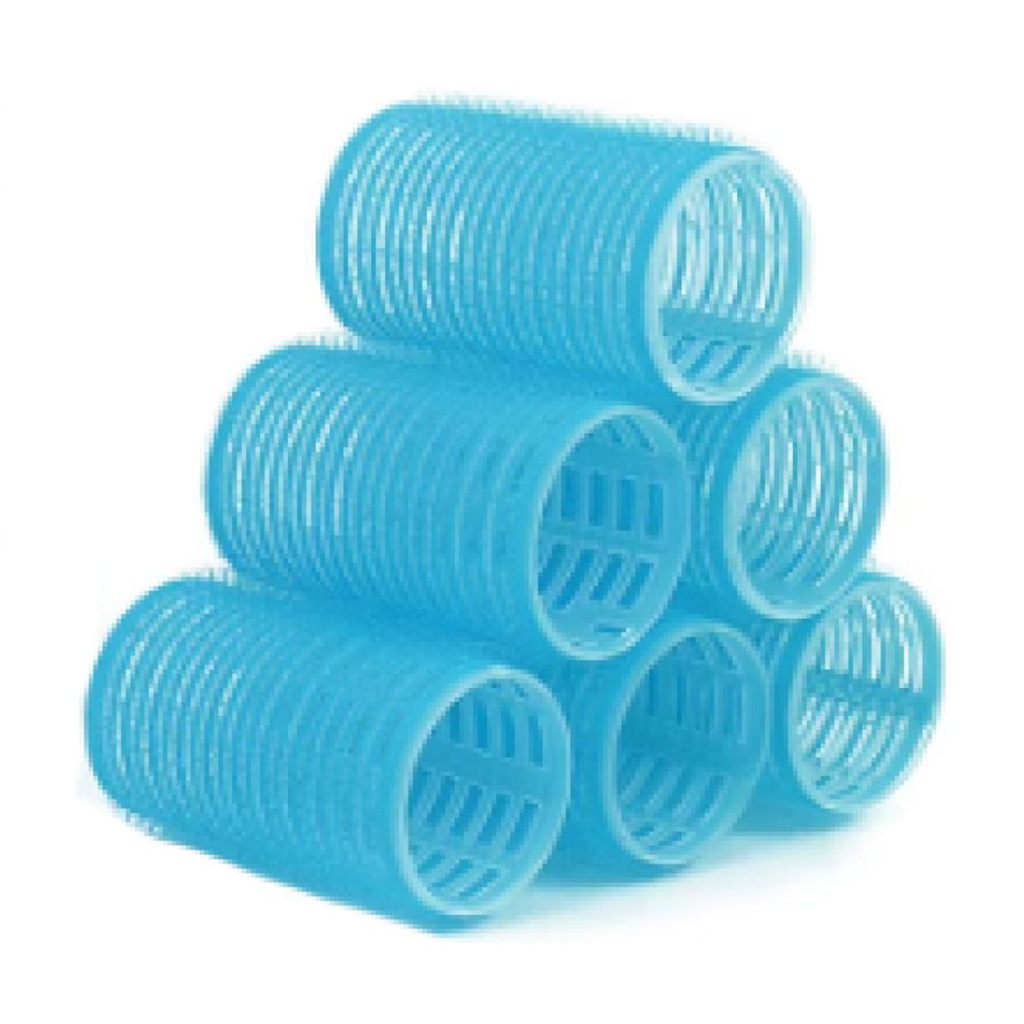 

Бігуді-липучки для волосся Cosmo Shop блакитні, діаметр 36 мм, 6 шт (CS712A)