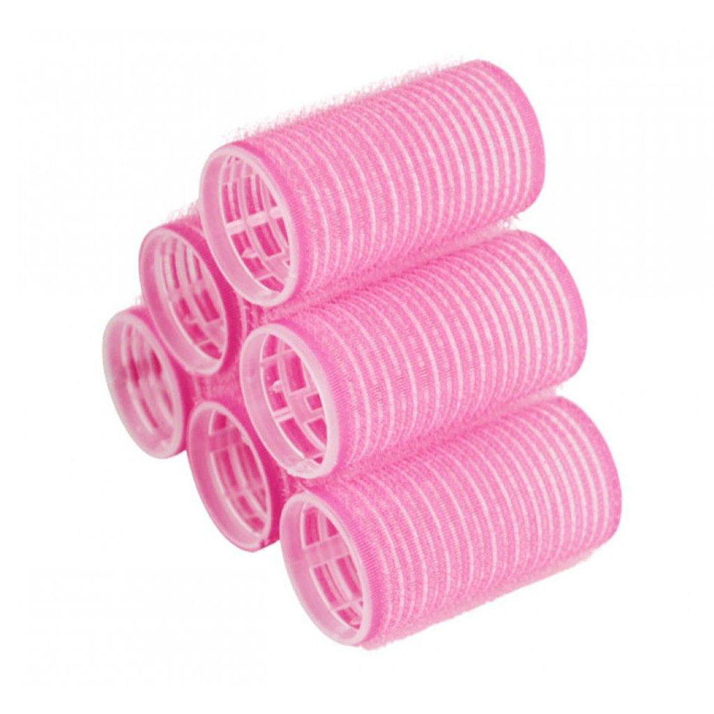 

Бігуді-липучки для волосся Cosmo Shop рожеві, діаметр 36 мм, 6 шт (CS712P)