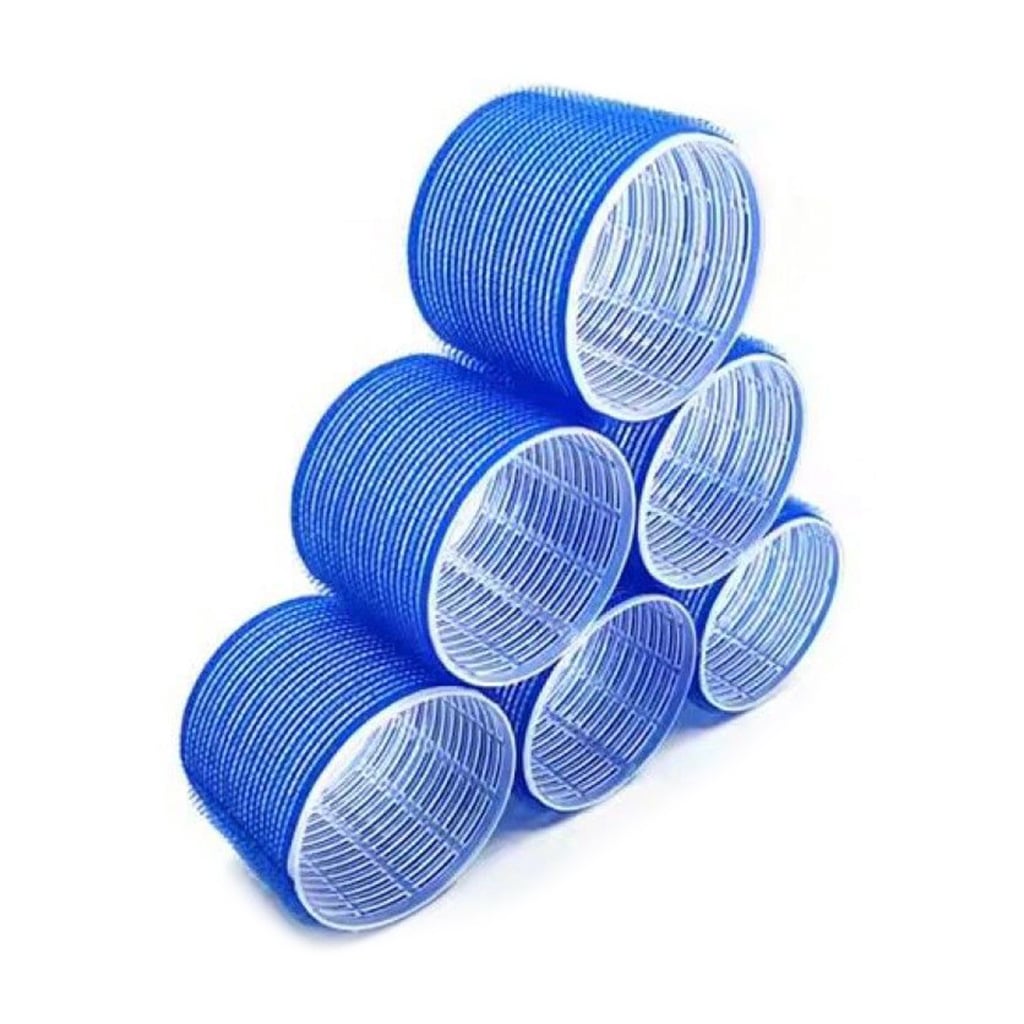 

Бігуді-липучки для волосся Cosmo Shop сині, діаметр 40 мм, 6 шт (CS713)