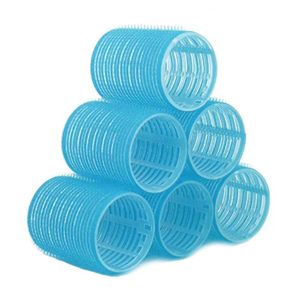 

Бігуді-липучки для волосся Cosmo Shop блакитні, діаметр 48 мм, 6 шт (CS715A)