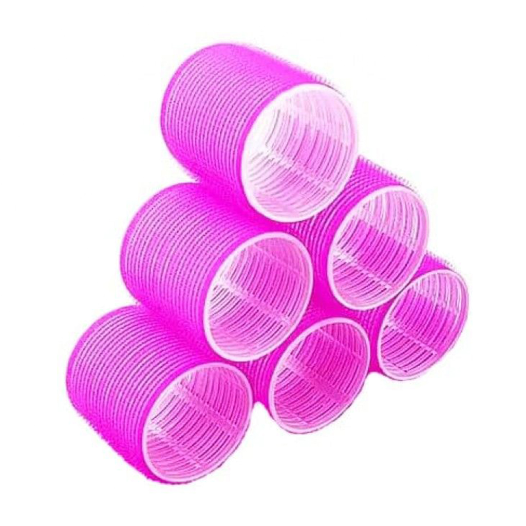 

Бігуді-липучки для волосся Cosmo Shop малинові, діаметр 50 мм, 6 шт (CS716R)