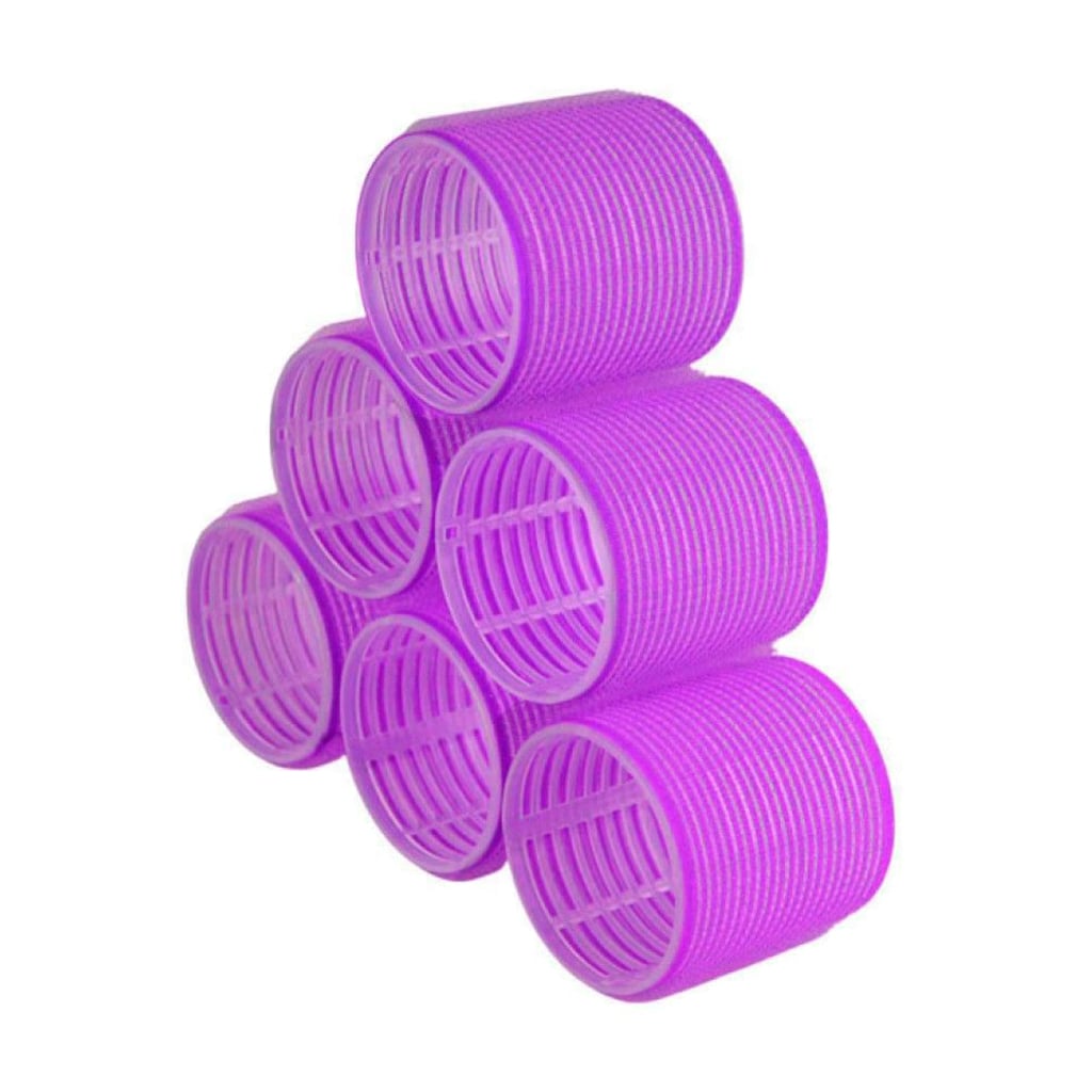 

Бігуді-липучки для волосся Cosmo Shop фіолетові, діаметр 50 мм, 6 шт (CS716V)