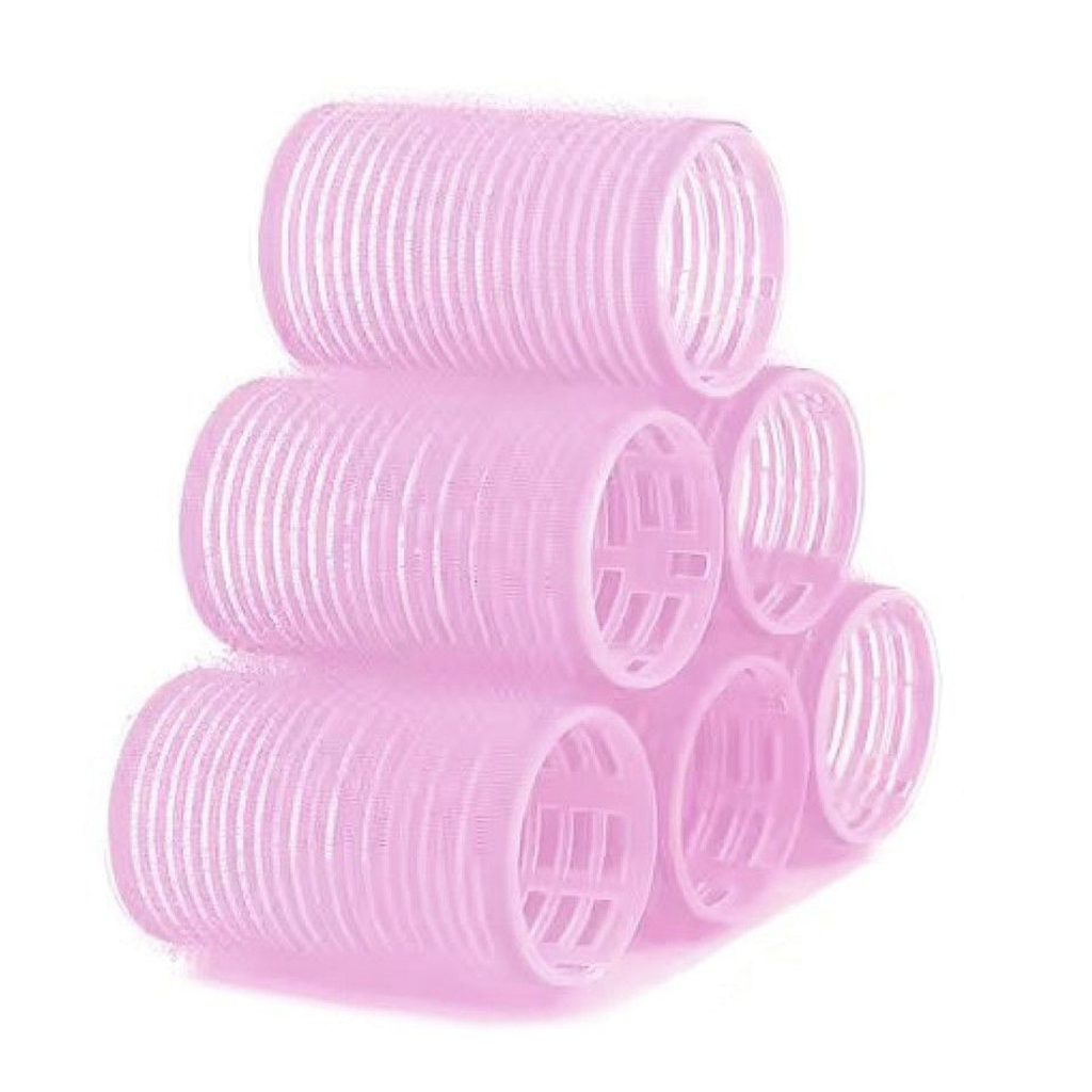 

Бігуді-липучки для волосся Cosmo Shop рожеві, діаметр 55 мм, 6 шт (CS717P)