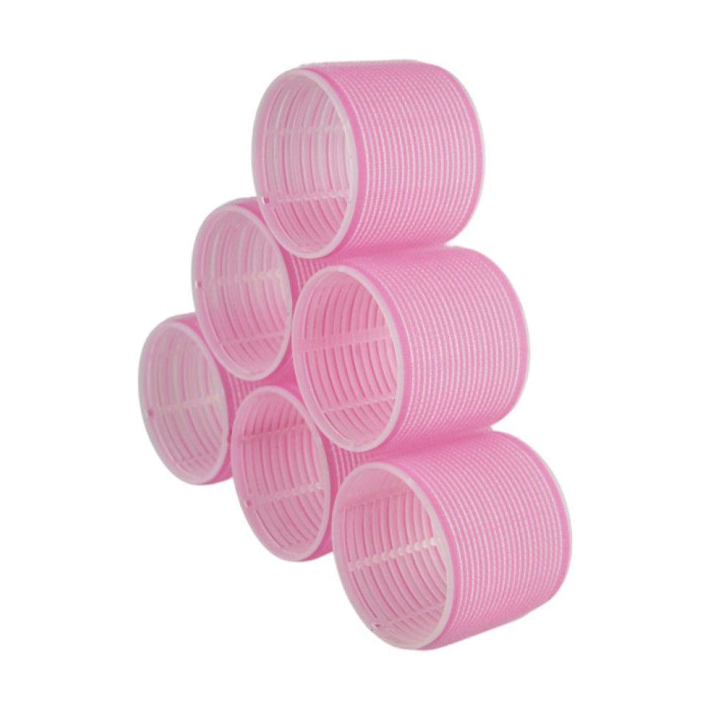 

Бігуді-липучки для волосся Cosmo Shop рожеві, діаметр 74 мм, 6 шт (CS721P)