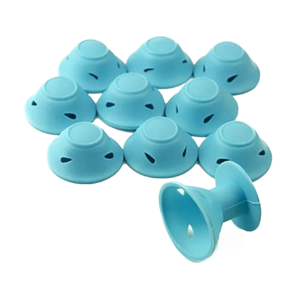 

Бігуді для волосся Cosmo Shop Hair Magic Curler блакитні, діаметр 15 мм, 10 шт (CS709B)