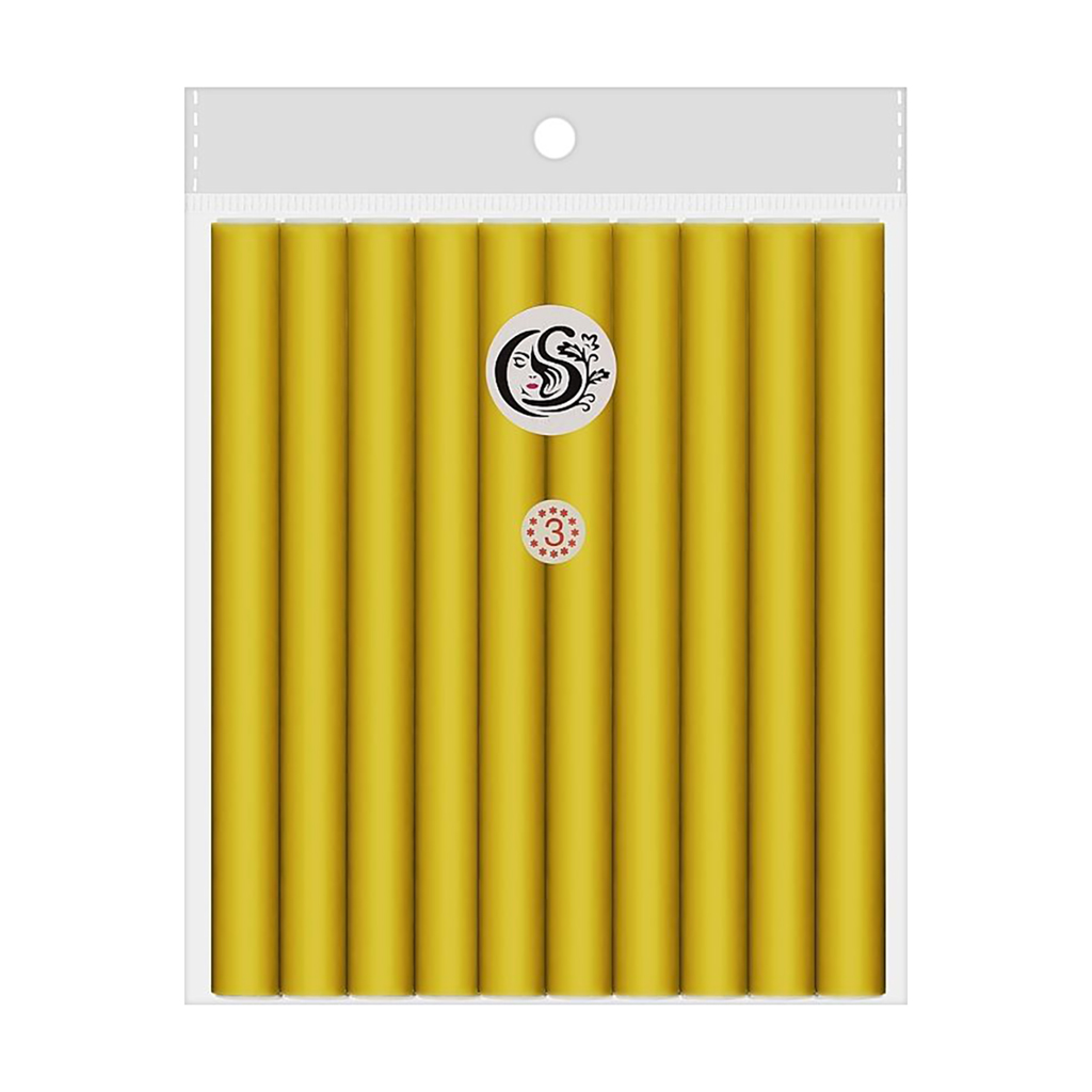 

Гнучкі бігуді для волосся Cosmo Shop жовті, довжина 180 мм, діаметр 16 мм, 10 шт (CS0104)