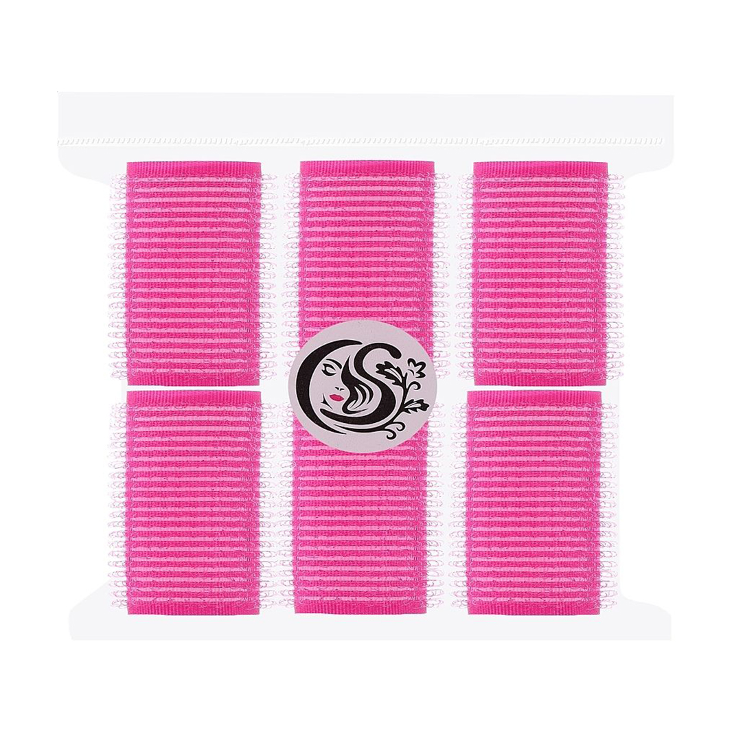 

Бігуді-липучки для волосся Cosmo Shop на поролоновій основі, малинові, 36*63 мм, 6 шт (CS704)