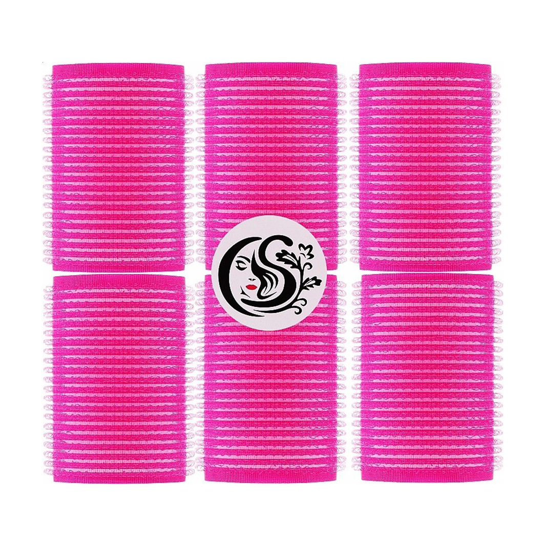 

Бігуді-липучки для волосся Cosmo Shop на поролоновій основі, малинові, 40*63 мм, 6 шт (CS705)