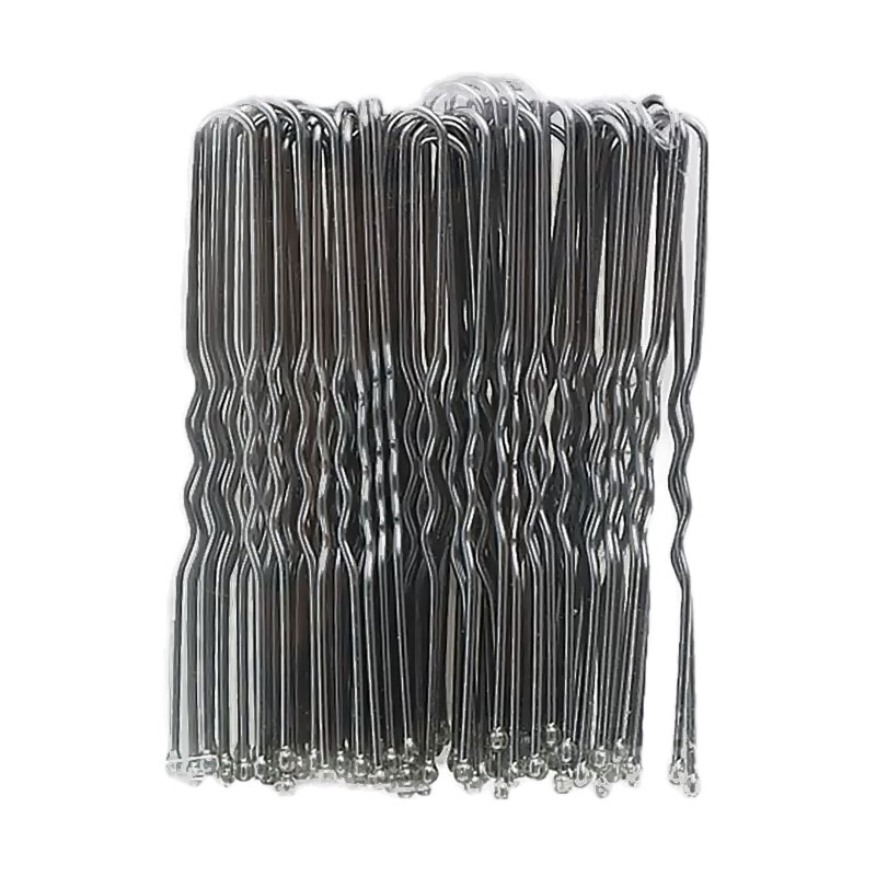 

Шпильки для волосся Cosmo Shop хвилястої форми, срібні, 50 мм, 50 шт (CS5S)