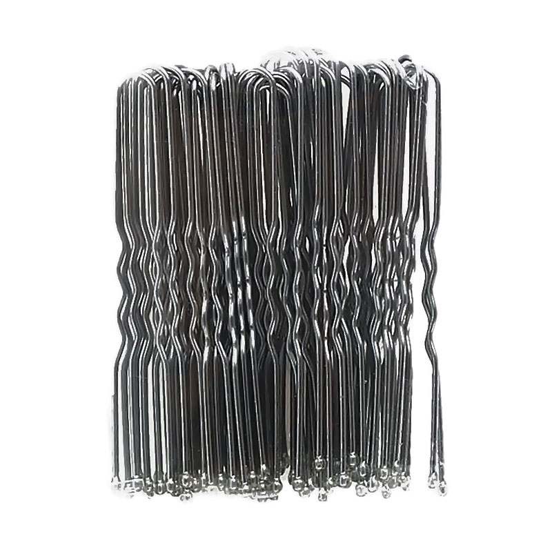 

Шпильки для волосся Cosmo Shop хвилястої форми, срібні, 60 мм, 50 шт (CS6A)