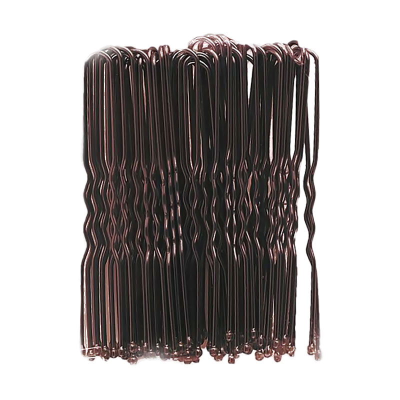 

Шпильки для волосся Cosmo Shop хвилястої форми, коричневі, 60 мм, 50 шт (CS6C)