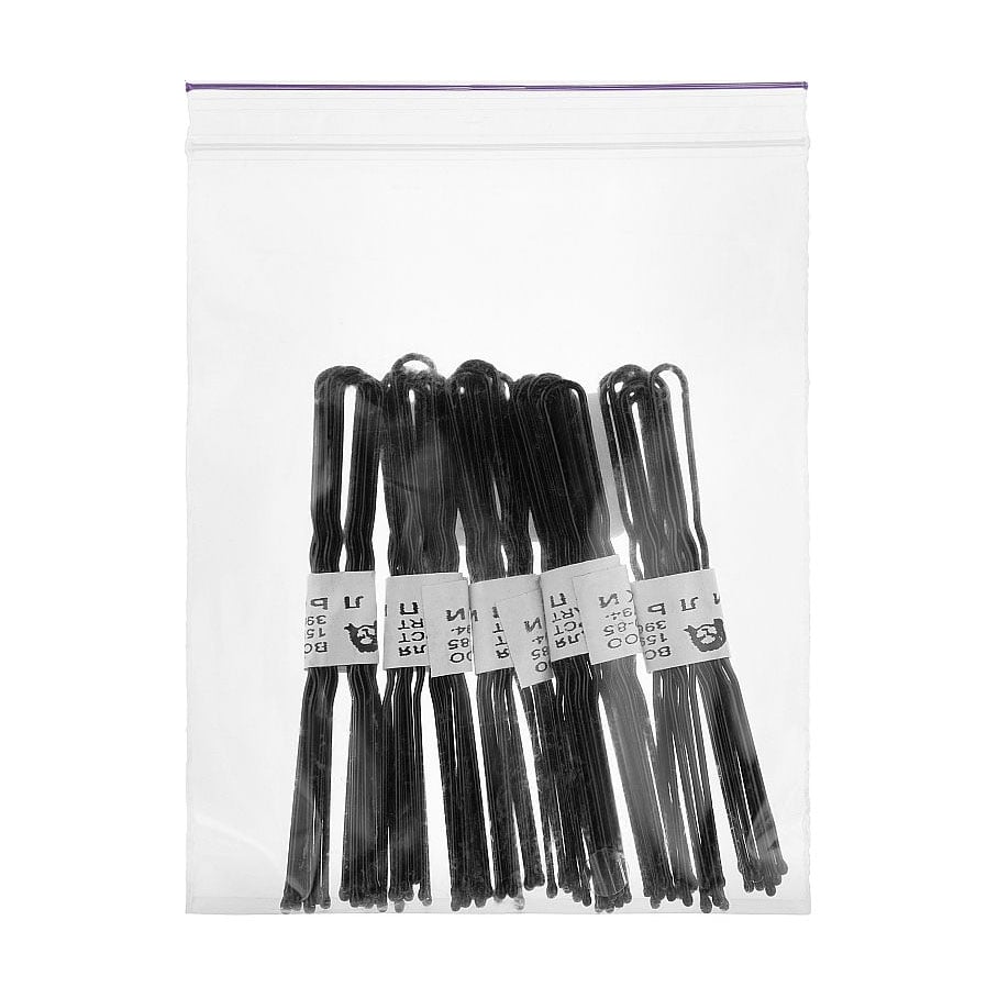 

Шпильки для волосся Cosmo Shop хвилястої форми, чорні, 70 мм, 50 шт (SH5)