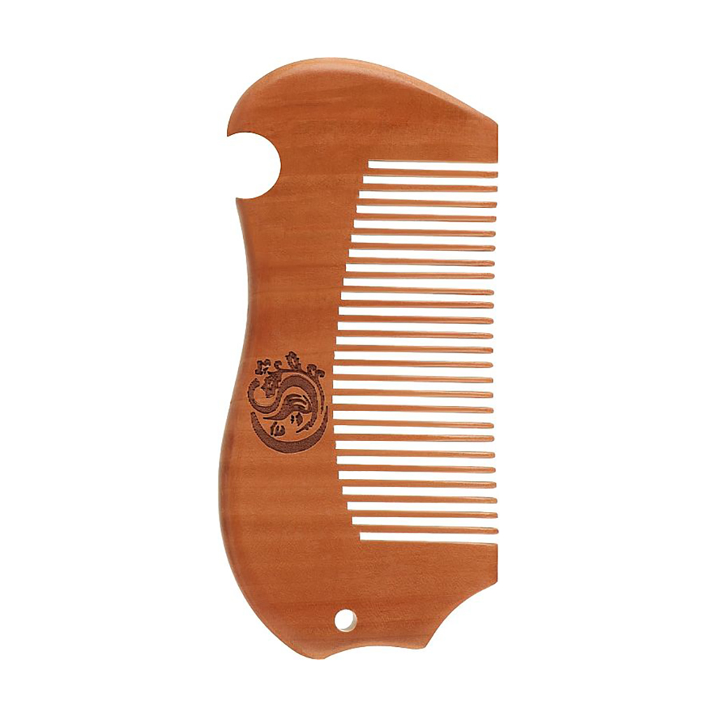 

Гребінець для волосся Cosmo Shop дерев'яний, фігурний, 11*5 см, 1 шт (CS363)