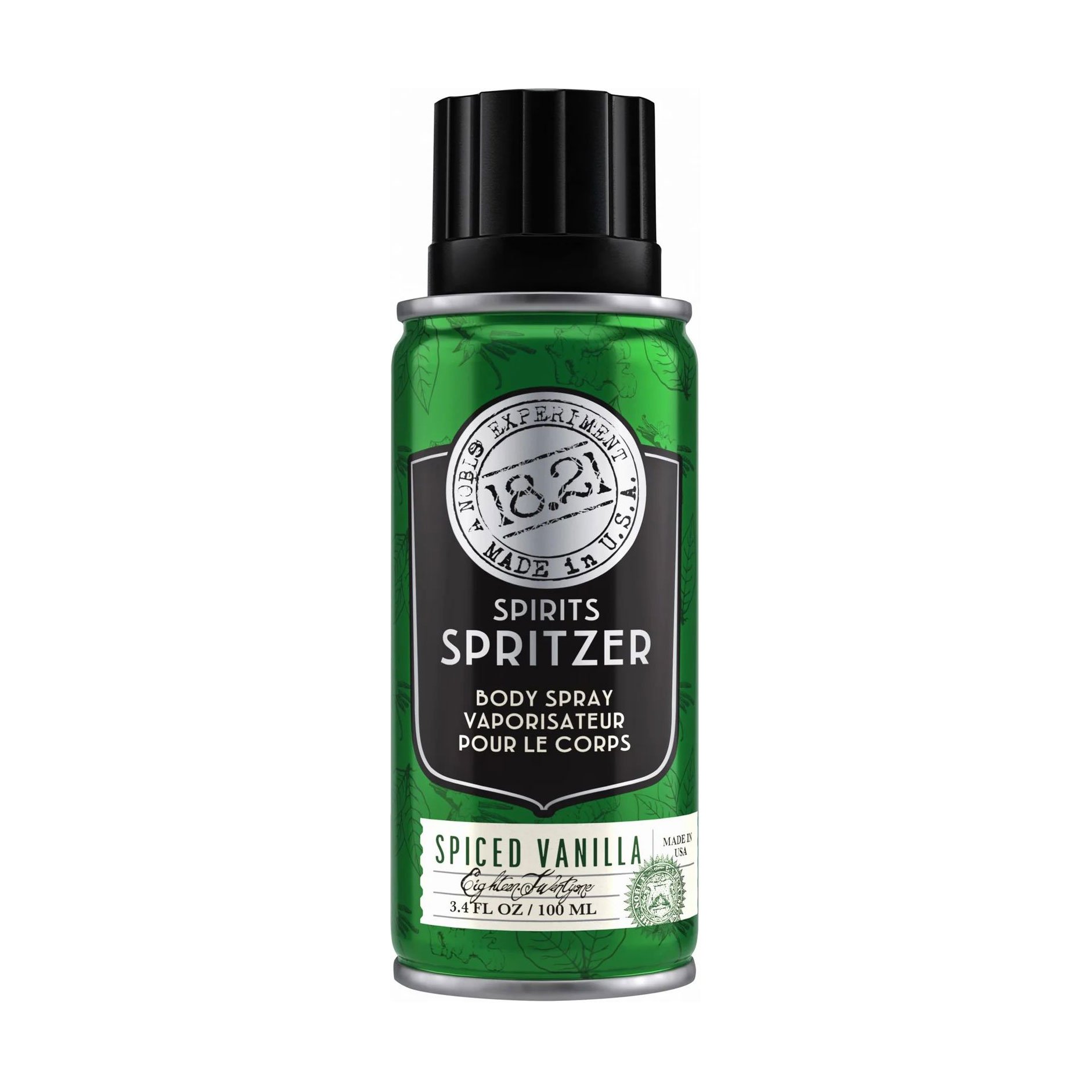 

Чоловічий спрей для тіла 18.21 Man Made Spirits Spritzer Body Spray, Spiced Vanilla, 100 мл