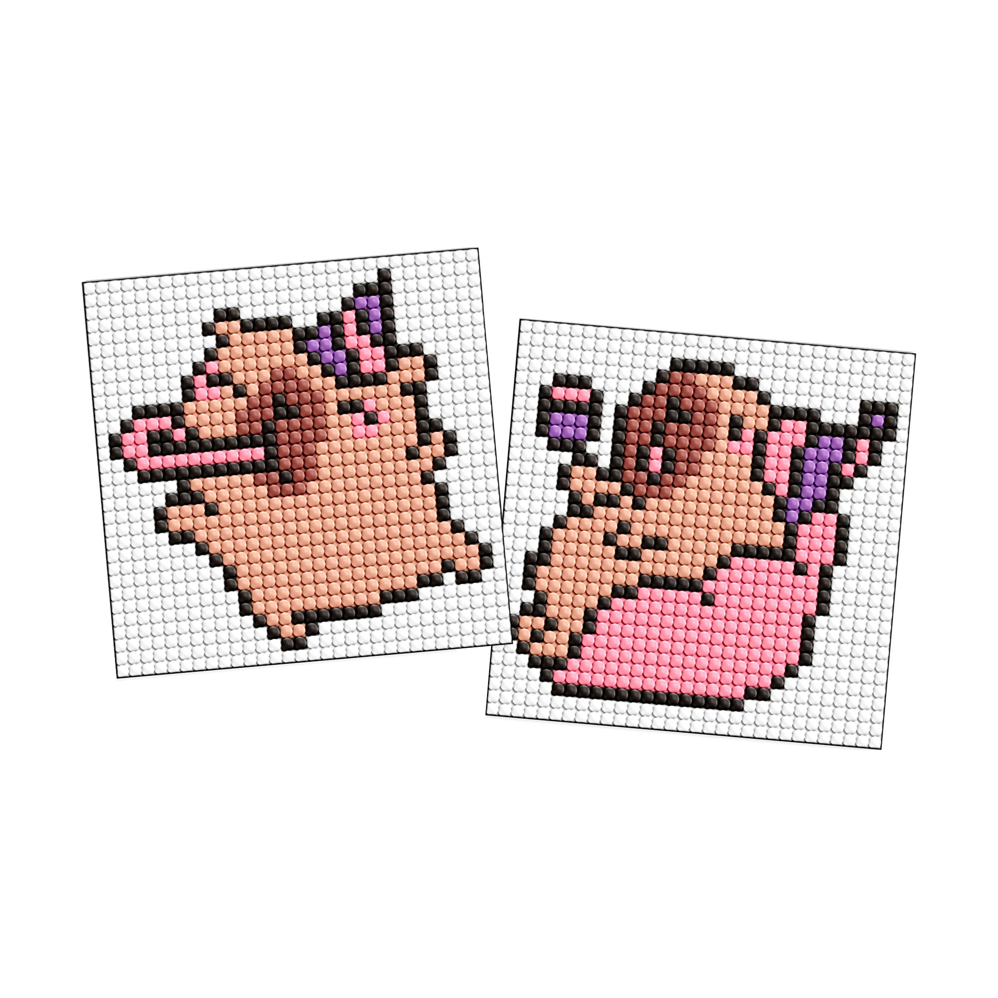 

Алмазна мозаїка на самоклейній основі Ideyka Капібара 2, 9*9 см, 2 шт (AMS1114)