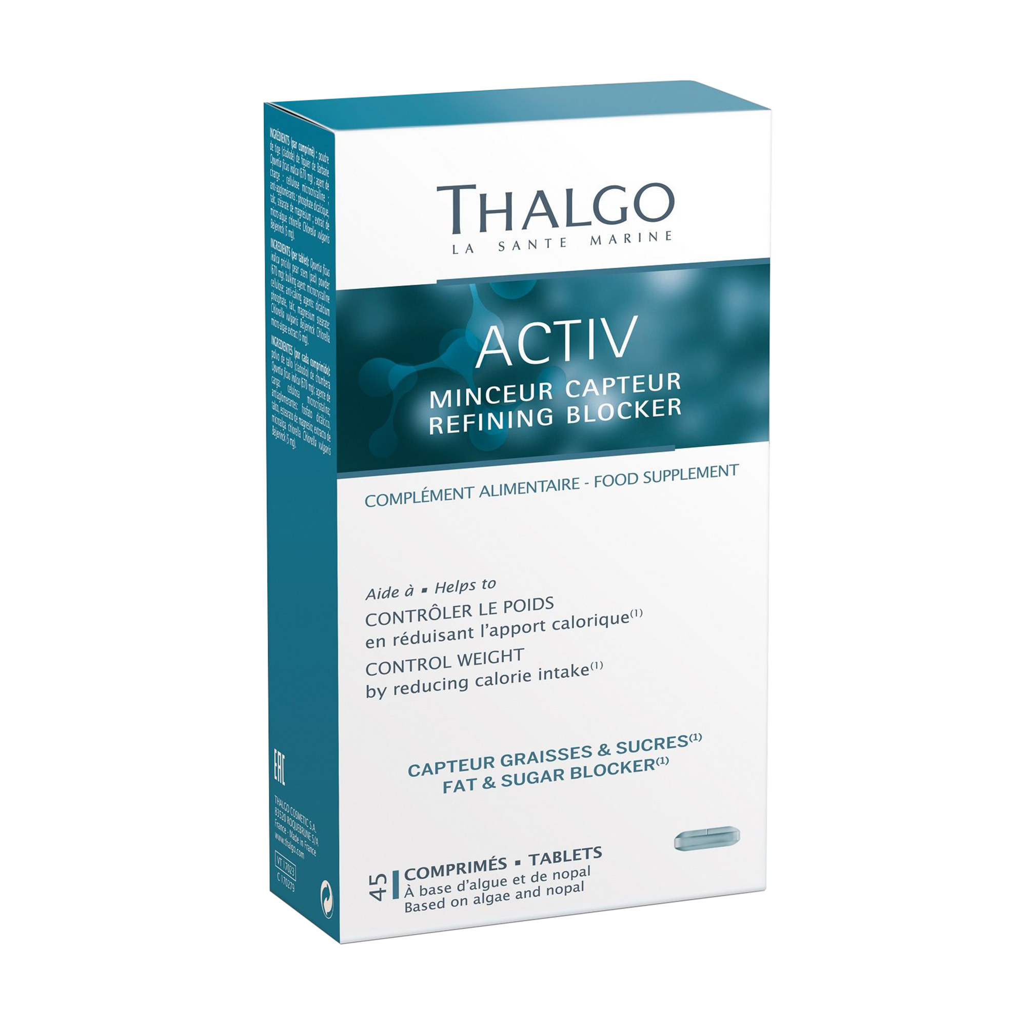 

Блокатор калорій Thalgo Activ Refining Blocker, 45 таблеток