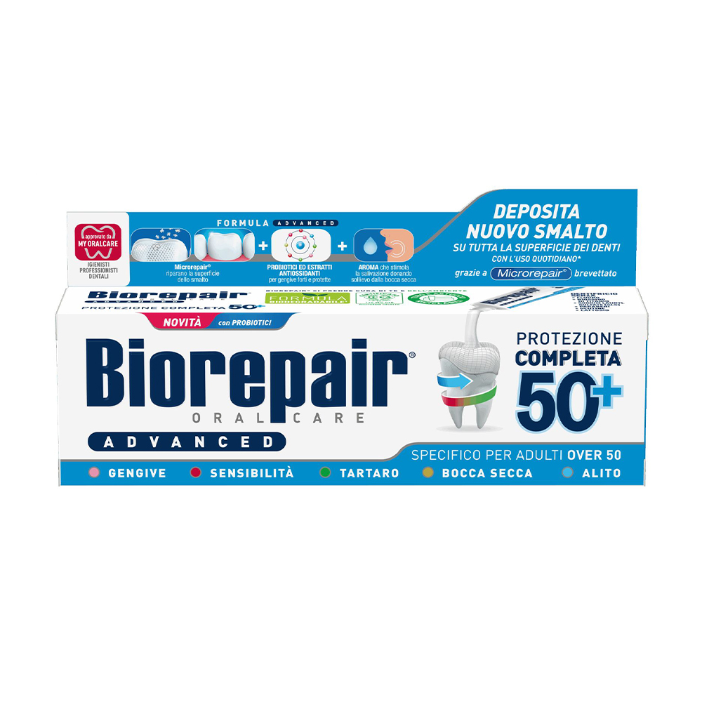

Уцінка! Зубна паста Biorepair Oral Care Advanced Комплексний догляд, 75 мл