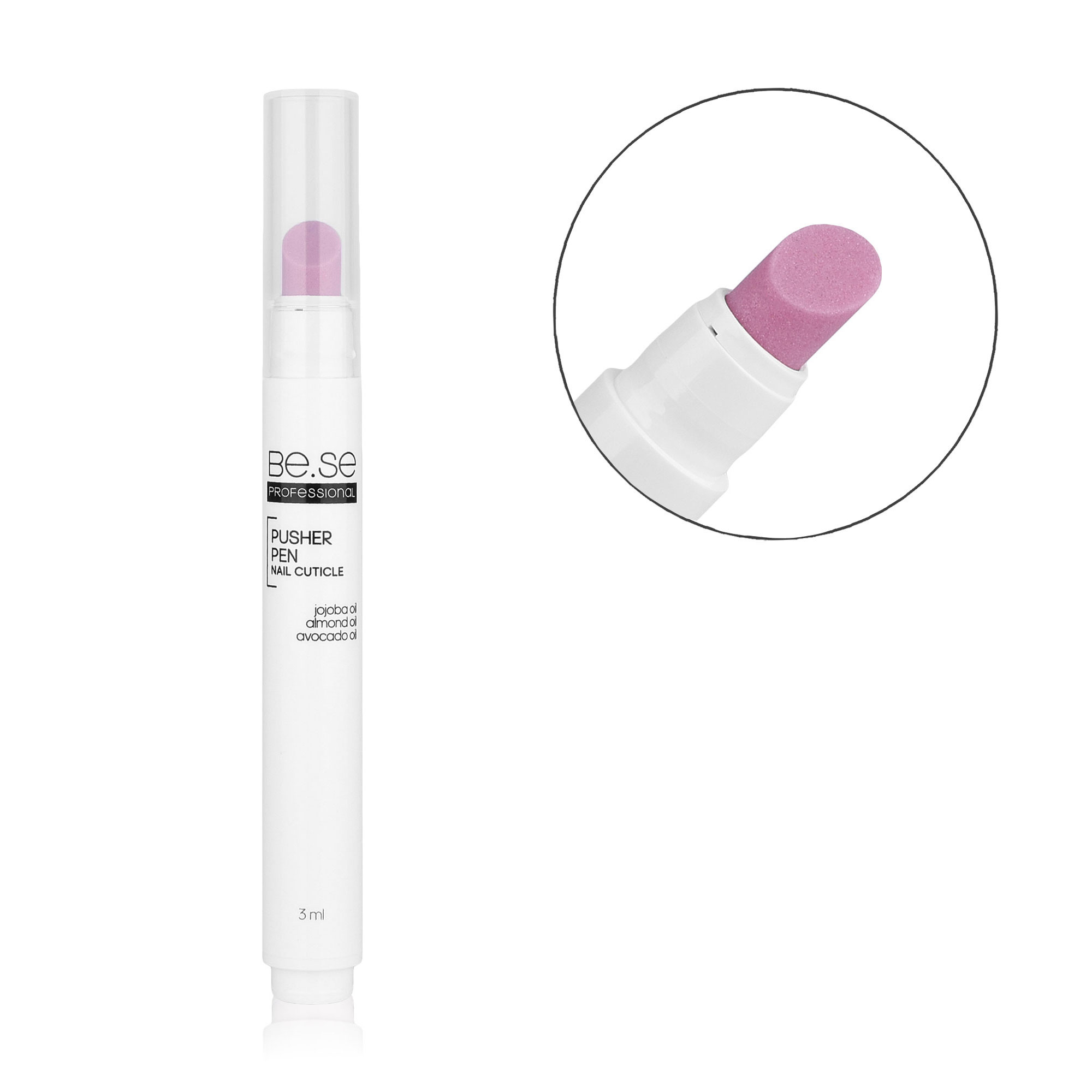 

Олівець-пушер для догляду за кутикулою Be.Se professional Pusher Pen Nail Cuticle, 3 мл