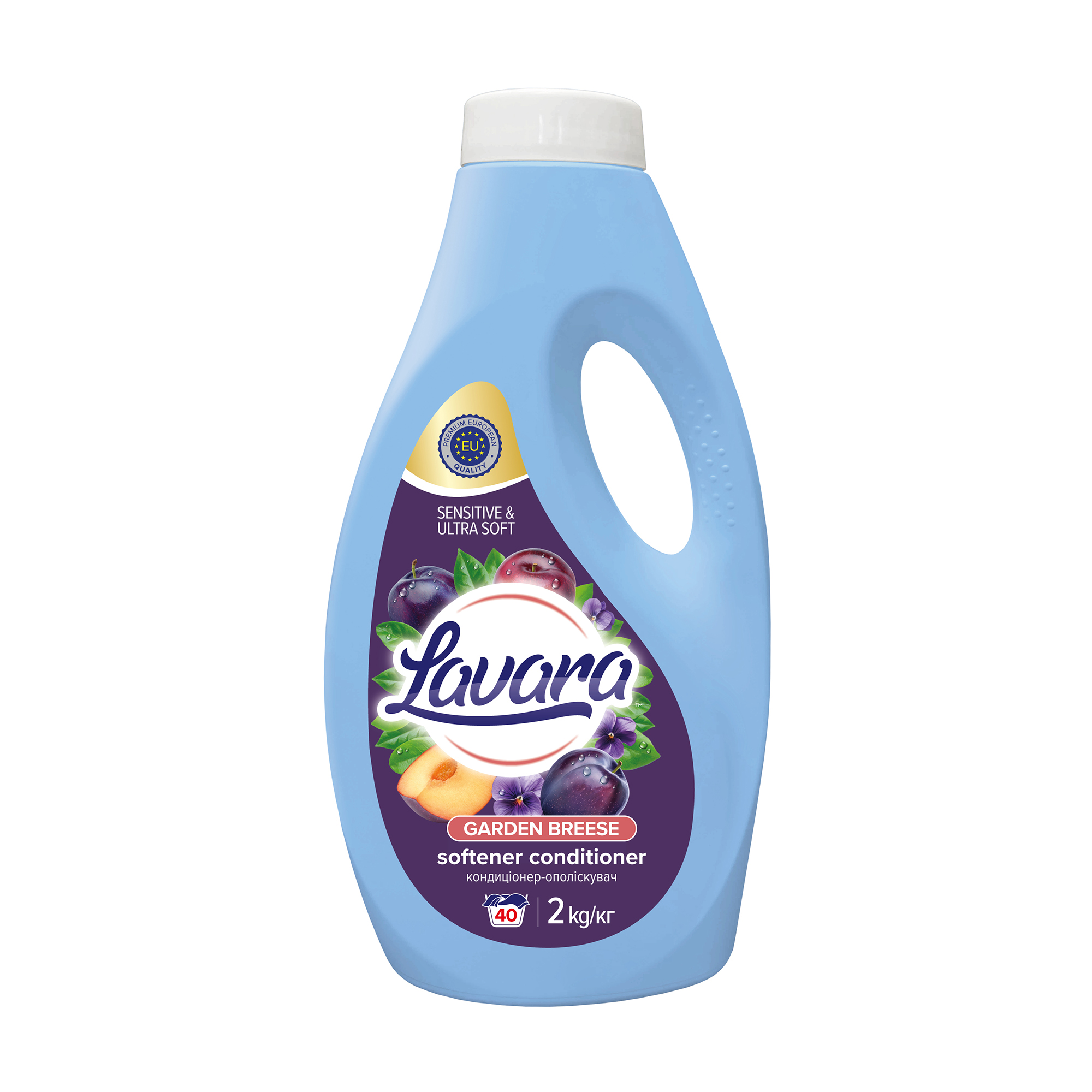 

Кондиціонер-ополіскувач для білизни Lavara Garden Breeze, 42 цикли прання, 2.1 кг