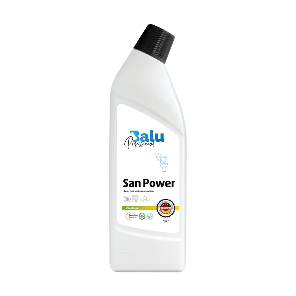 

Засіб для миття санвузлів BALU Professional San Power Ромашка, 1 л